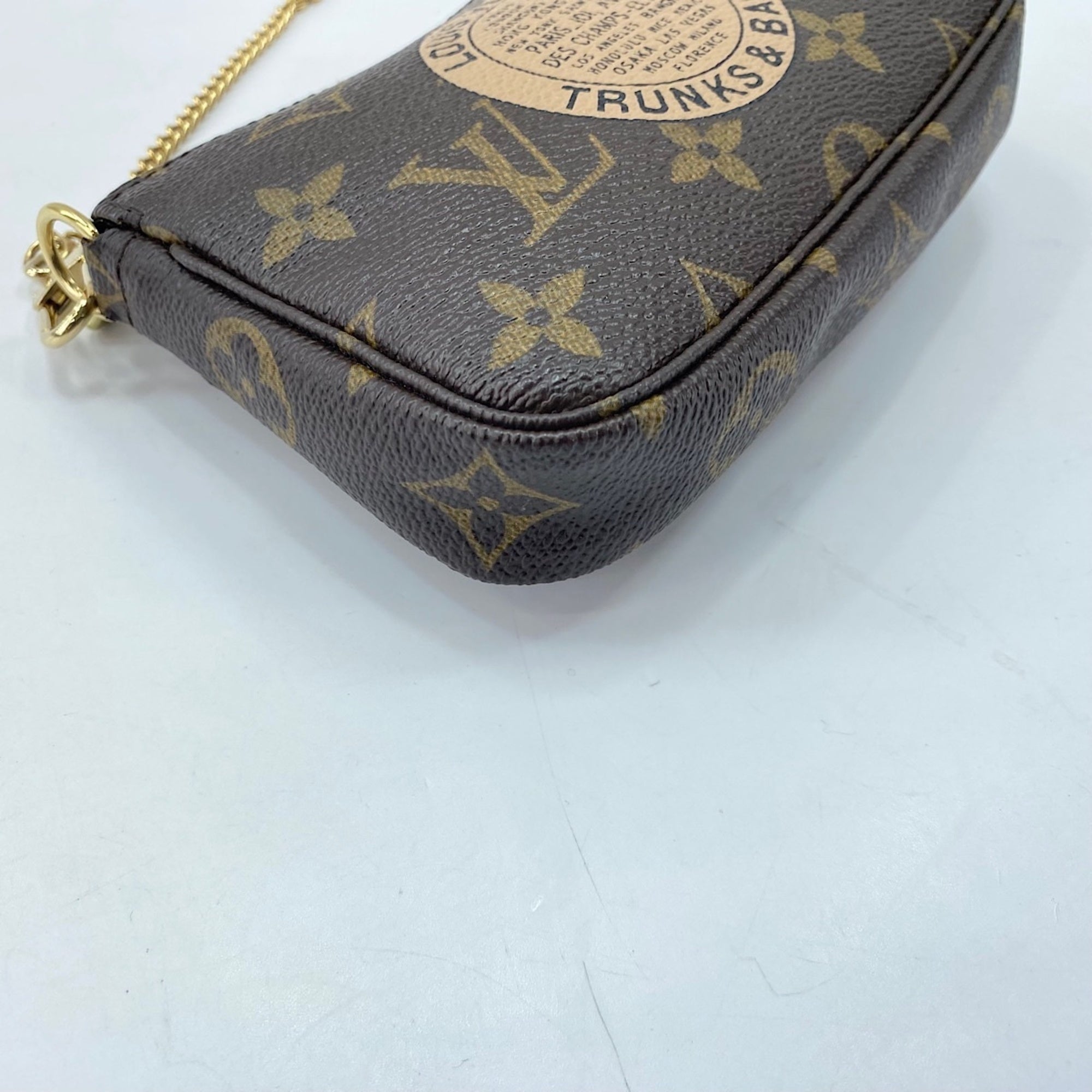 Louis Vuitton Brown Handbag Pochette (Pre-Owned)