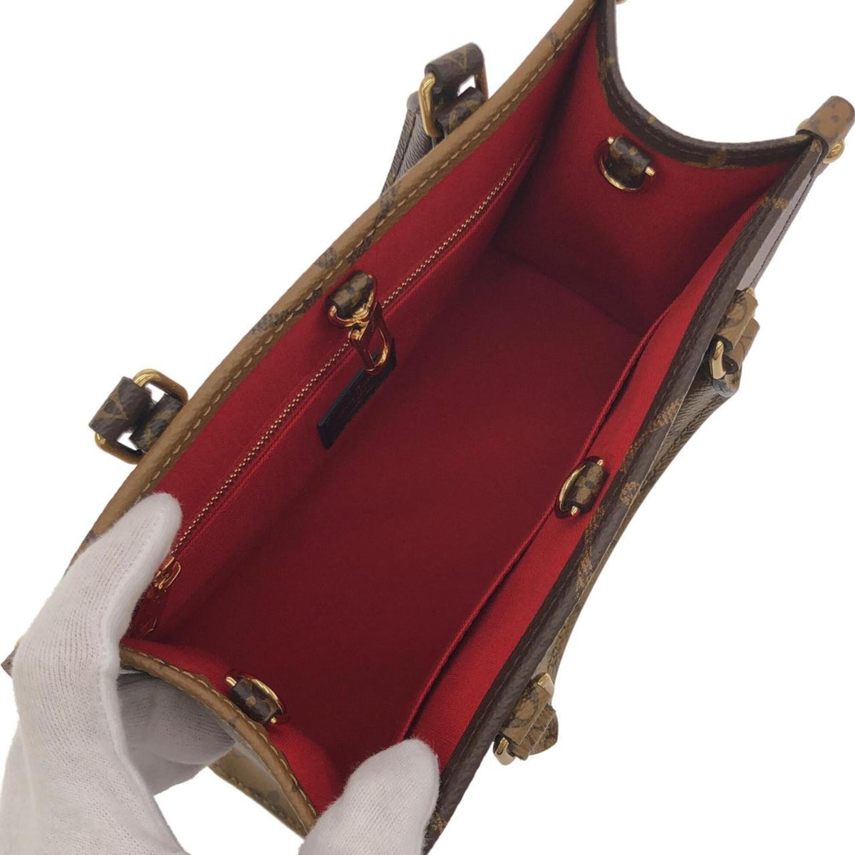 Louis Vuitton Marron Coated Canvas Handbag (Pre-Owned)