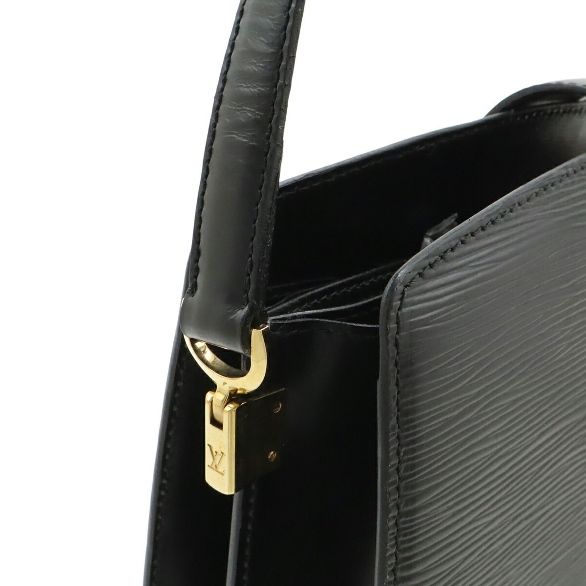 Louis Vuitton Epi Black Noir Epi Leather Shoulder Bag (Pre-Owned)