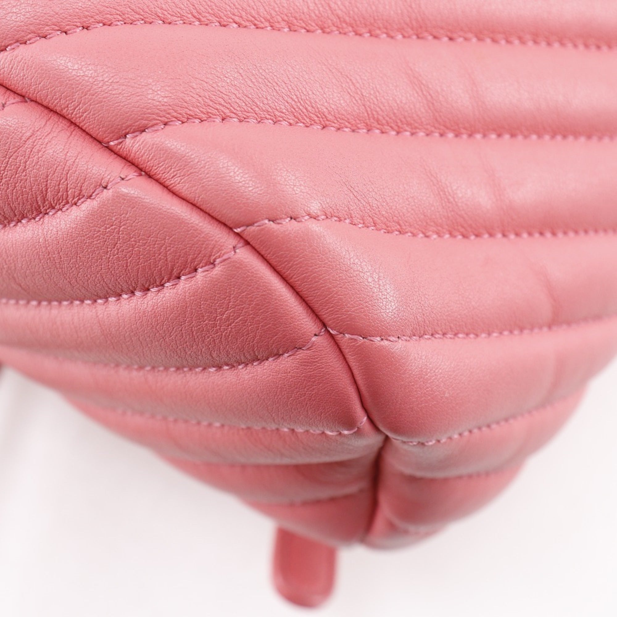 Chanel Pink Leather Backpack (Pre-Owned)