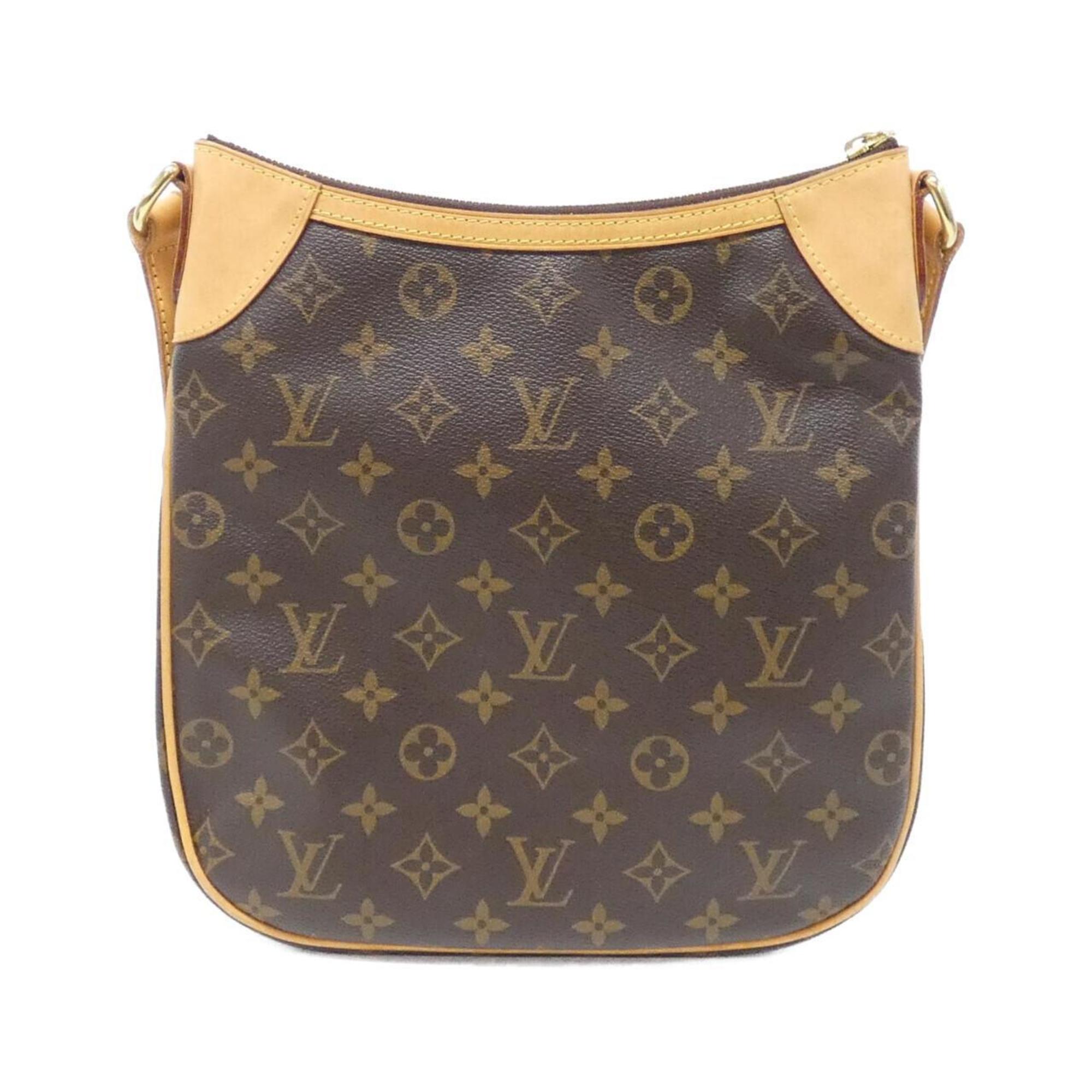 Louis Vuitton Marron Coated Canvas Shoulder Bag (Pre-Owned)