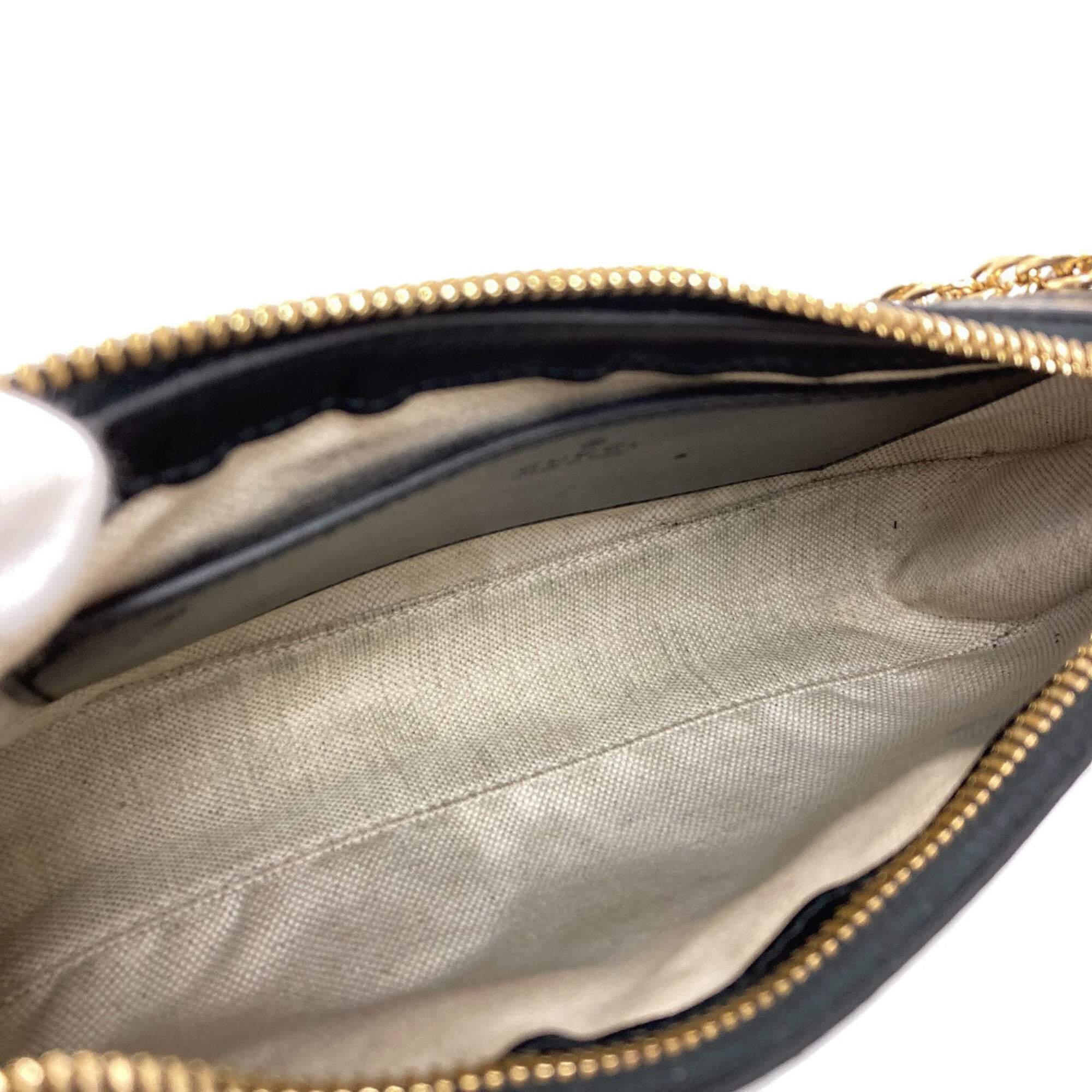 Gucci Black Leather Handbag (Pre-Owned)