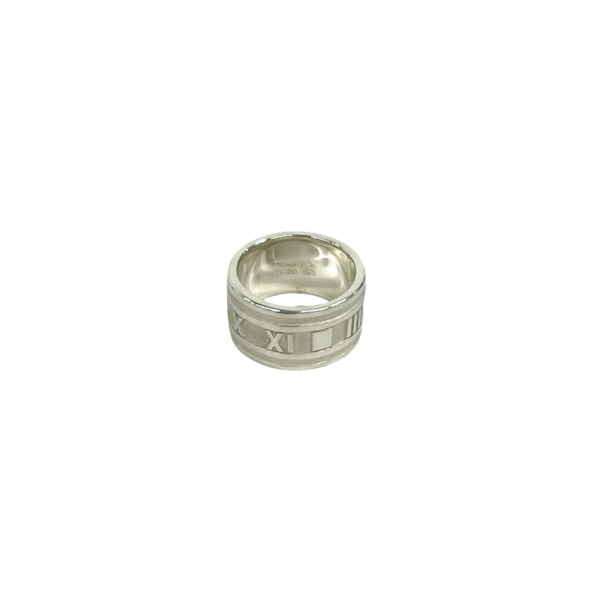 Tiffany Silver Silver 925 Band Ring (Pre-Owned)