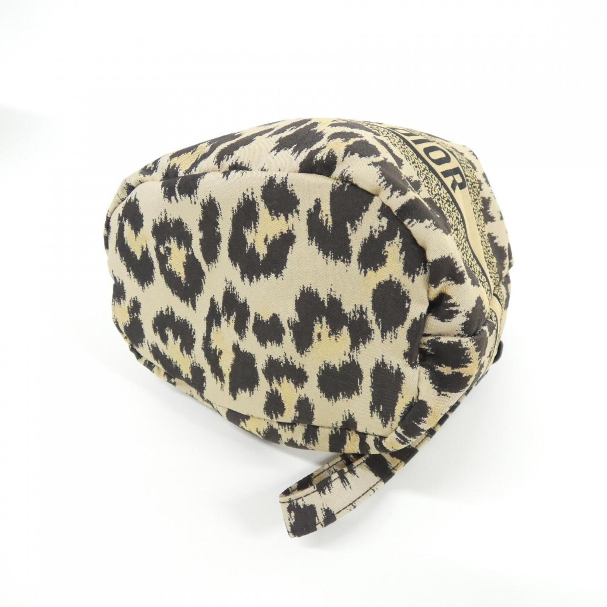 Christian Dior Beige Nylon Handbag Pouch (Pre-Owned)