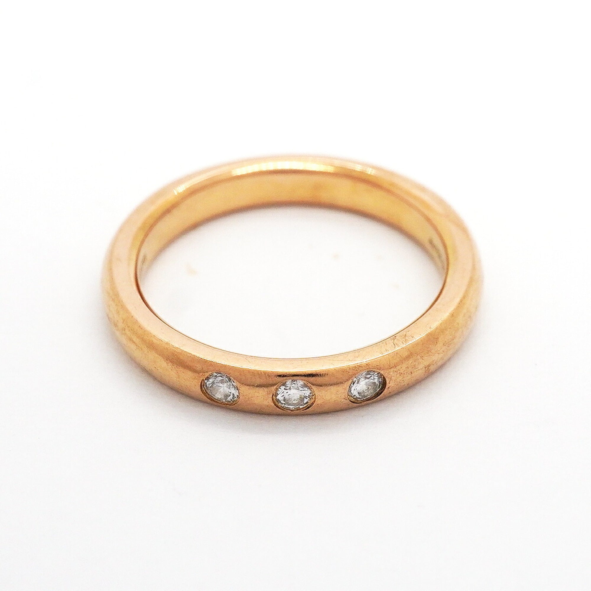 Tiffany Pink Gold (18K) Band Ring (Pre-Owned)