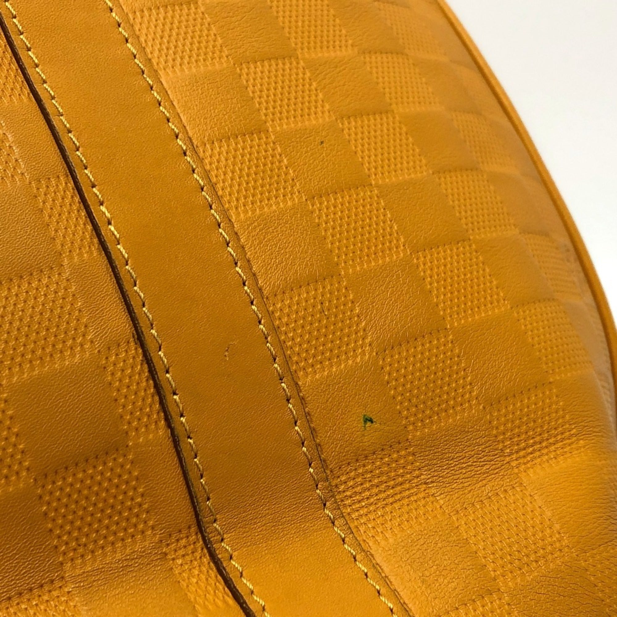 Louis Vuitton Solar Yellow Damier Infini Leather Tote Bag (Pre-Owned)