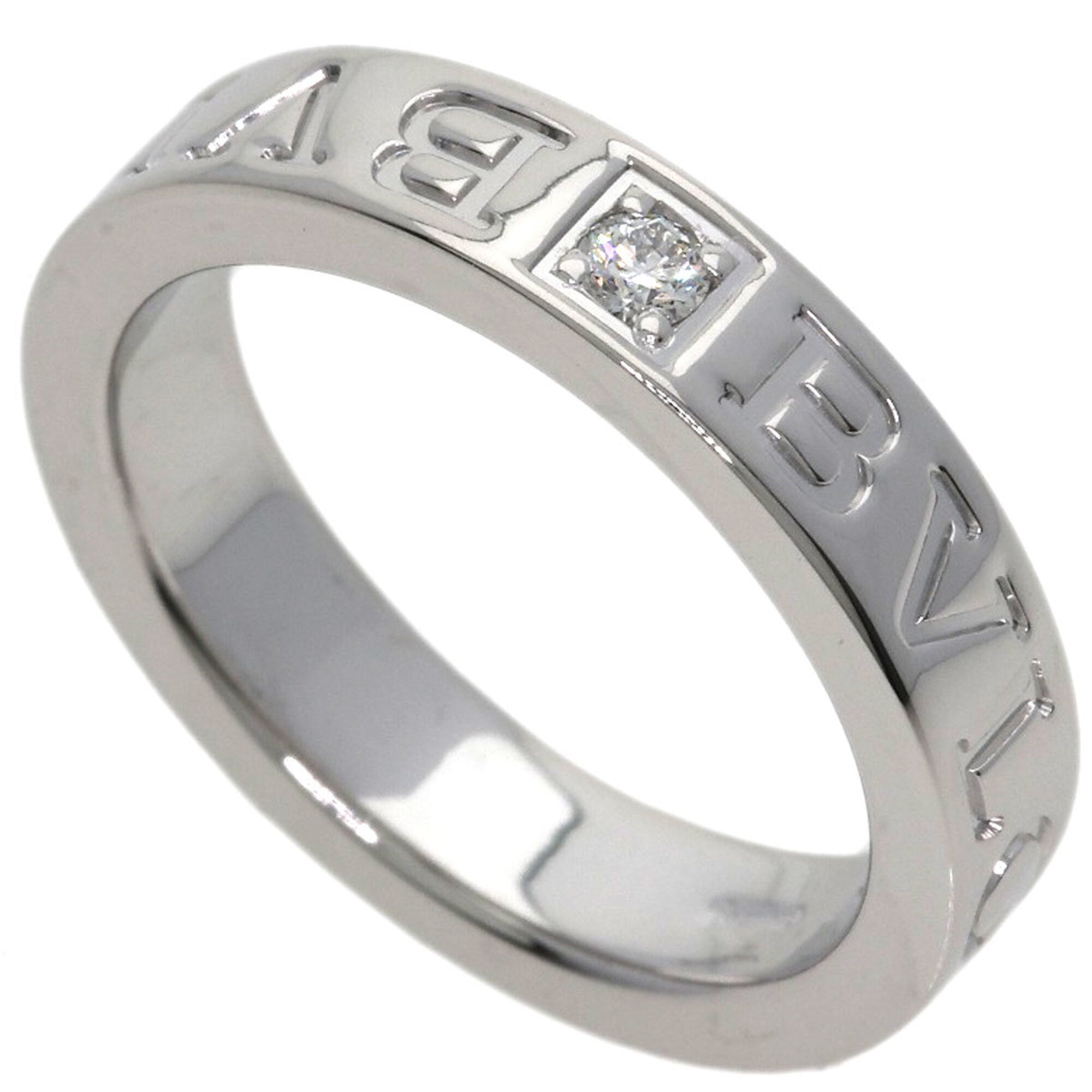 Bvlgari White Gold (18K) Band Ring (Pre-Owned)