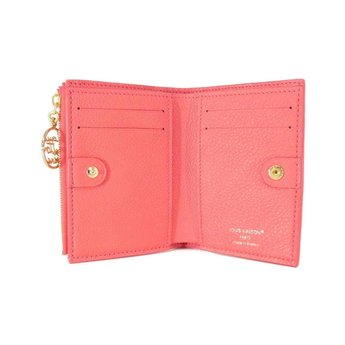 Louis Vuitton Pink Strawberry Leather Wallet (Bi-Fold) (Pre-Owned)