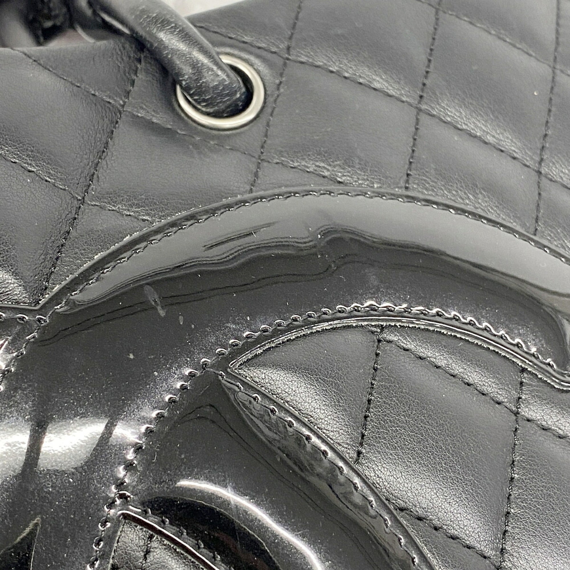 Chanel Black Leather Tote Bag (Pre-Owned)