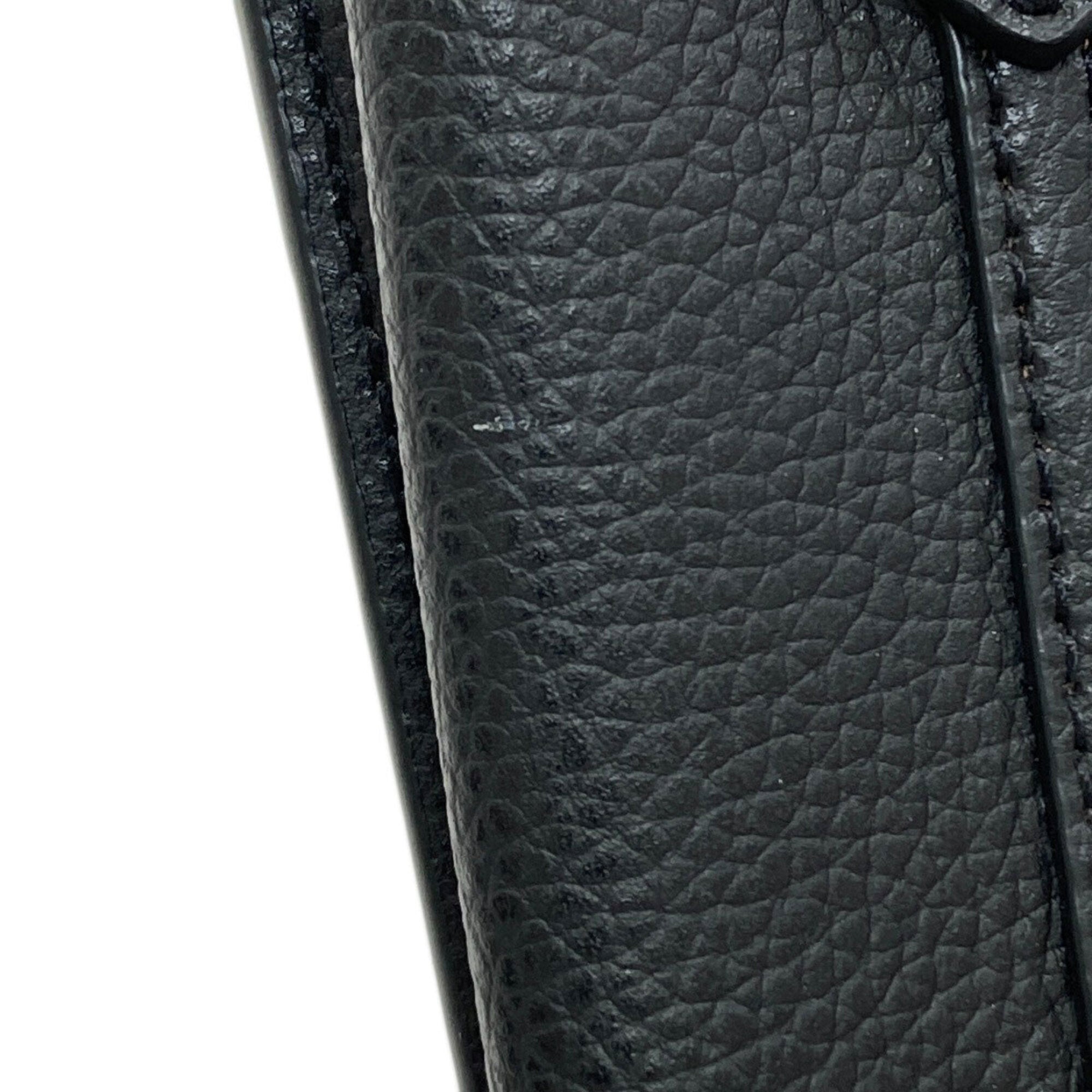 Tory Burch Black Leather Handbag (Pre-Owned)