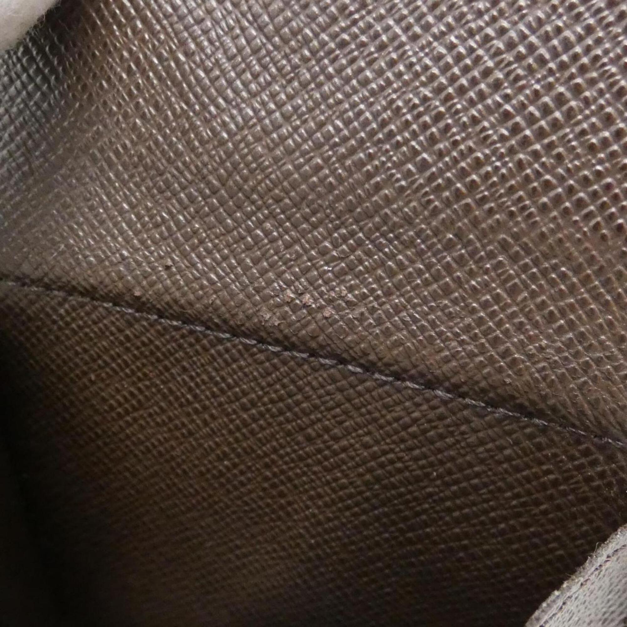 Louis Vuitton Ebene Coated Canvas Wallet (Bi-Fold) (Pre-Owned)