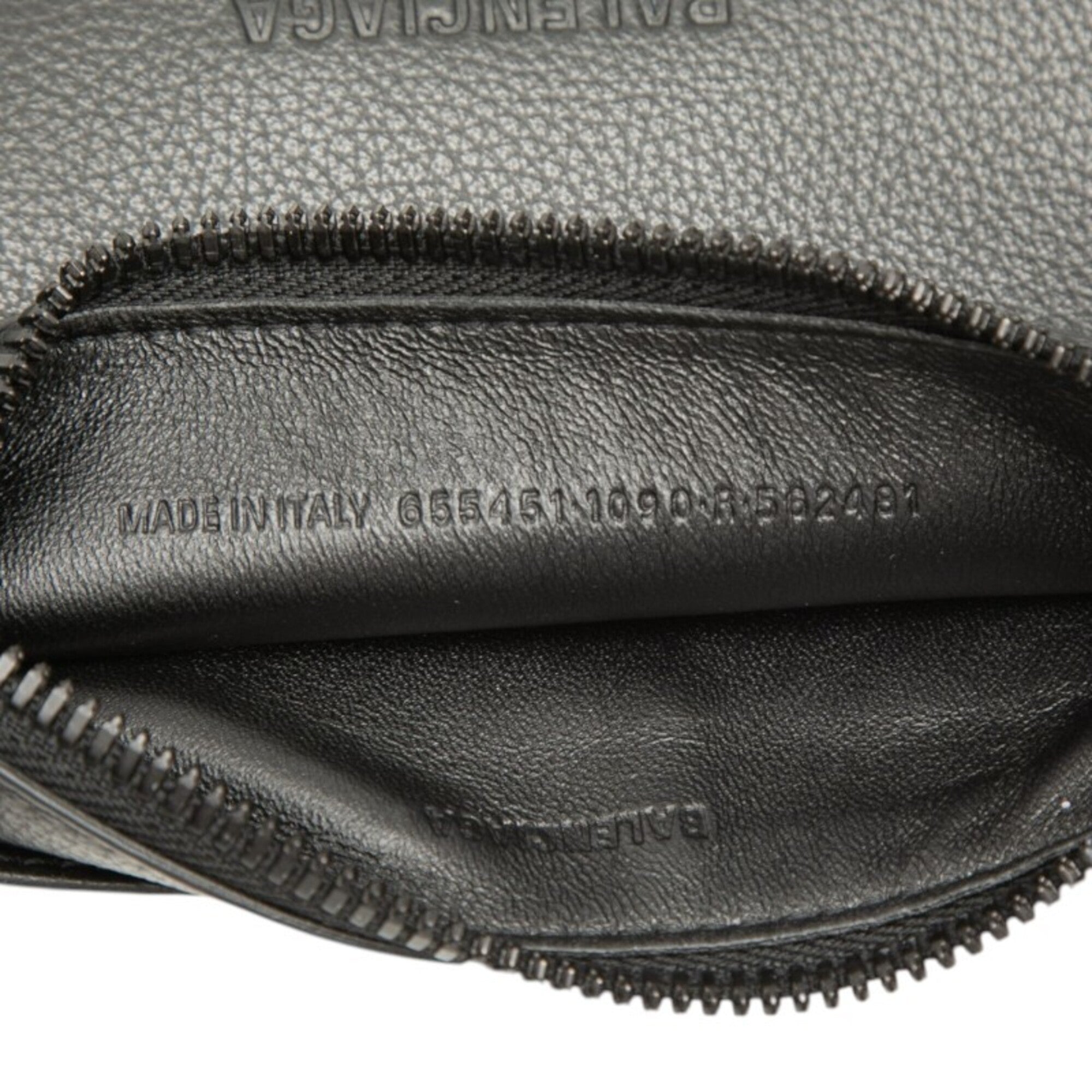 Balenciaga Black Leather Shoulder Bag Tote Bag (Pre-Owned)