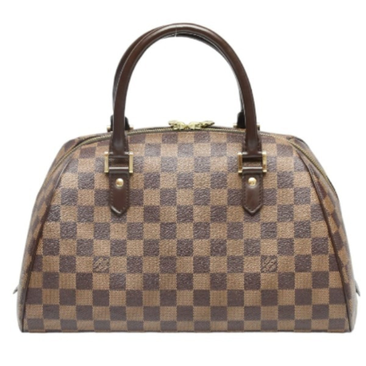Louis Vuitton Brown Damier Canvas Handbag (Pre-Owned)