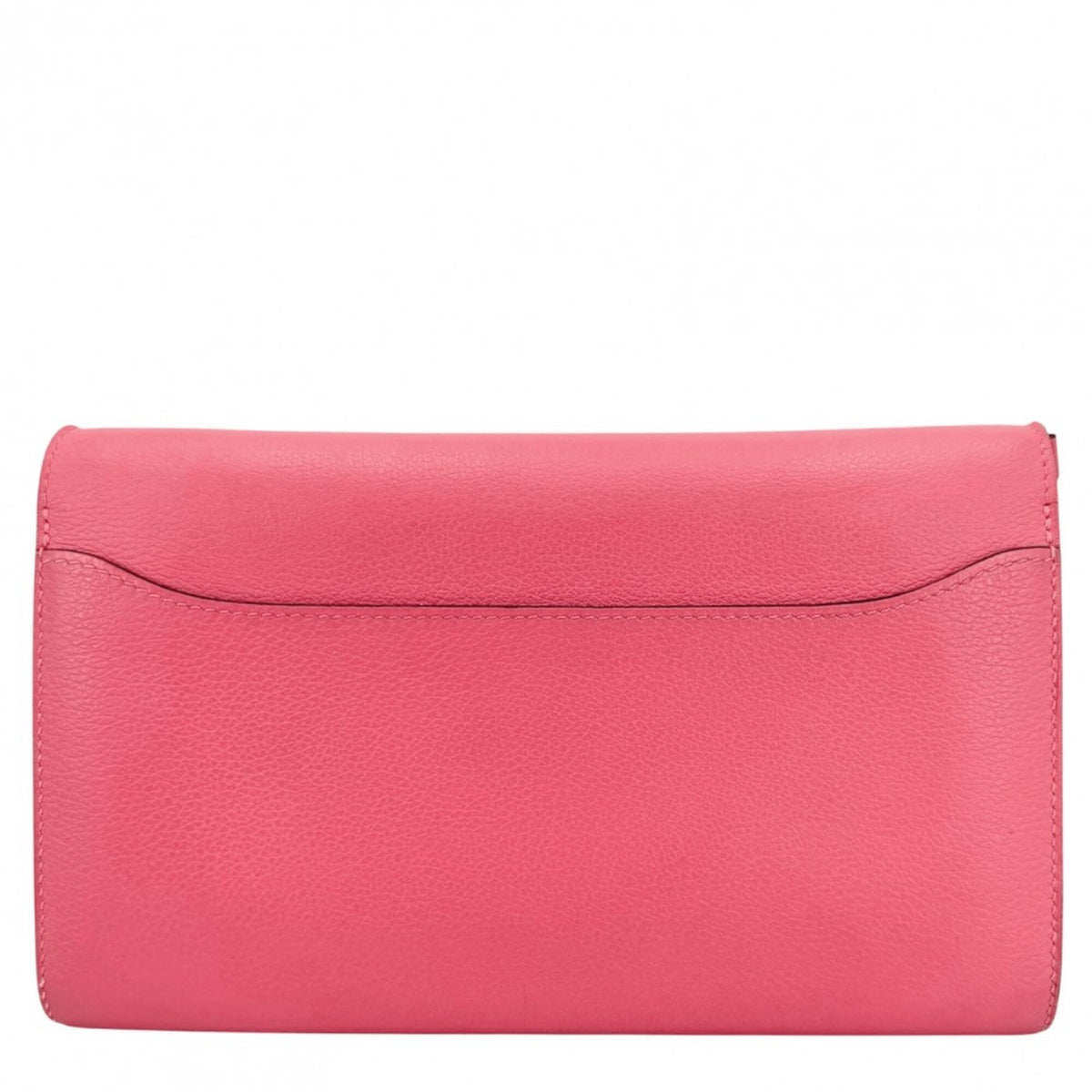 Hermes Pink Epsom Leather Chain/Shoulder Wallet (Pre-Owned)
