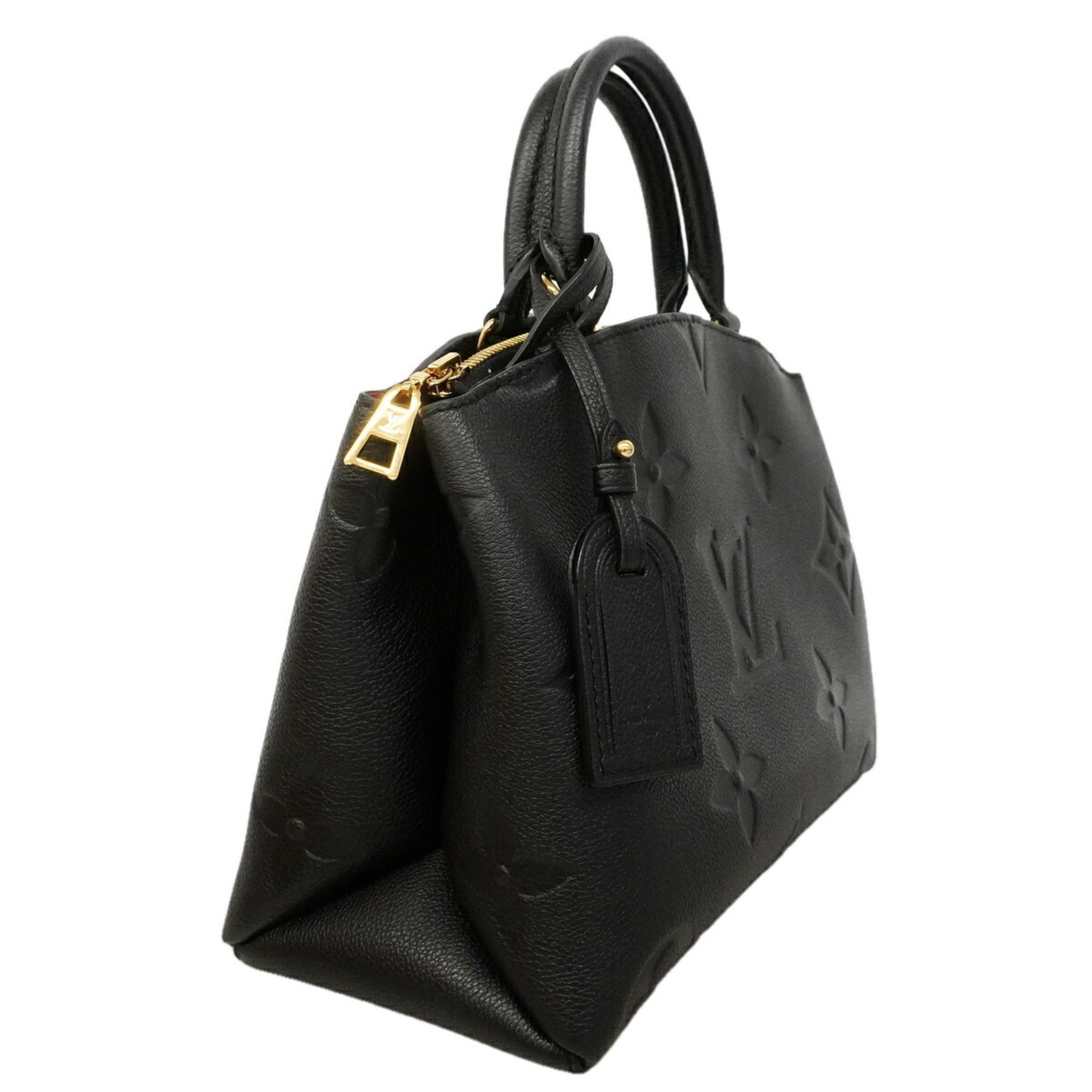 Louis Vuitton Noir Handbag (Pre-Owned)
