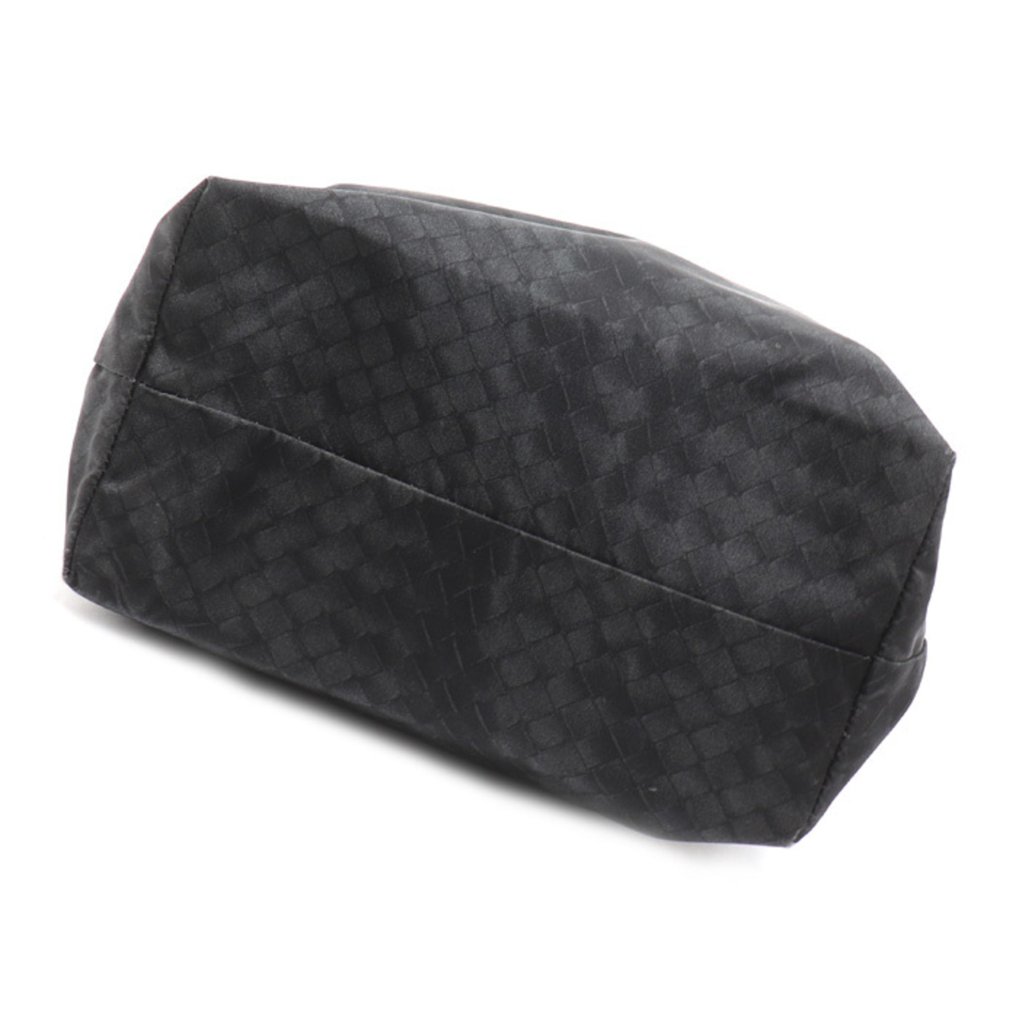 Bottega Veneta Black Nylon Tote Bag (Pre-Owned)
