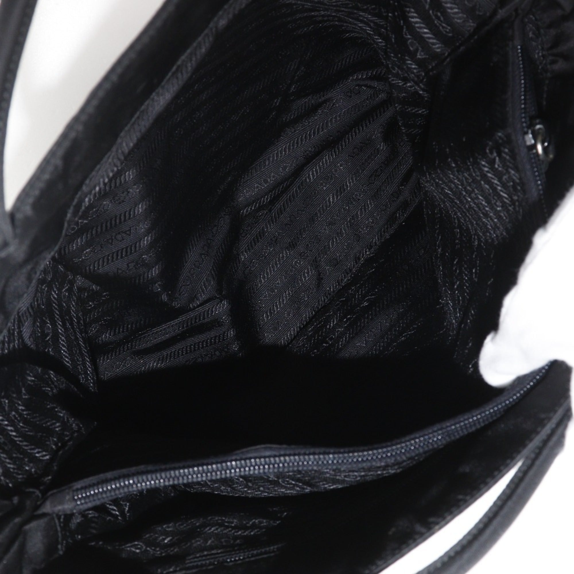 Prada Black Nylon Tote Bag (Pre-Owned)