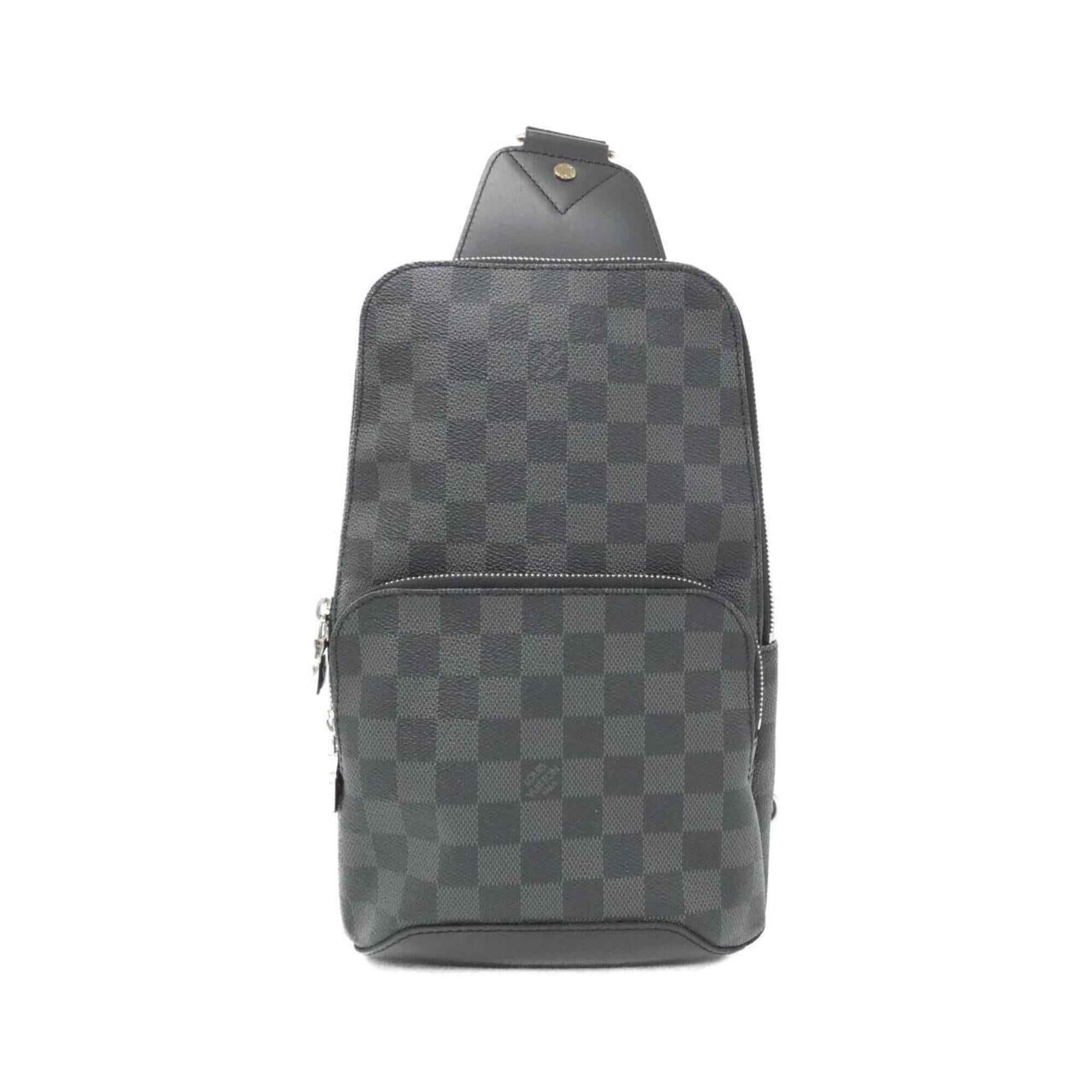 Louis Vuitton Damier Graphite Graphite Damier Graphite Shoulder Bag (Pre-Owned)