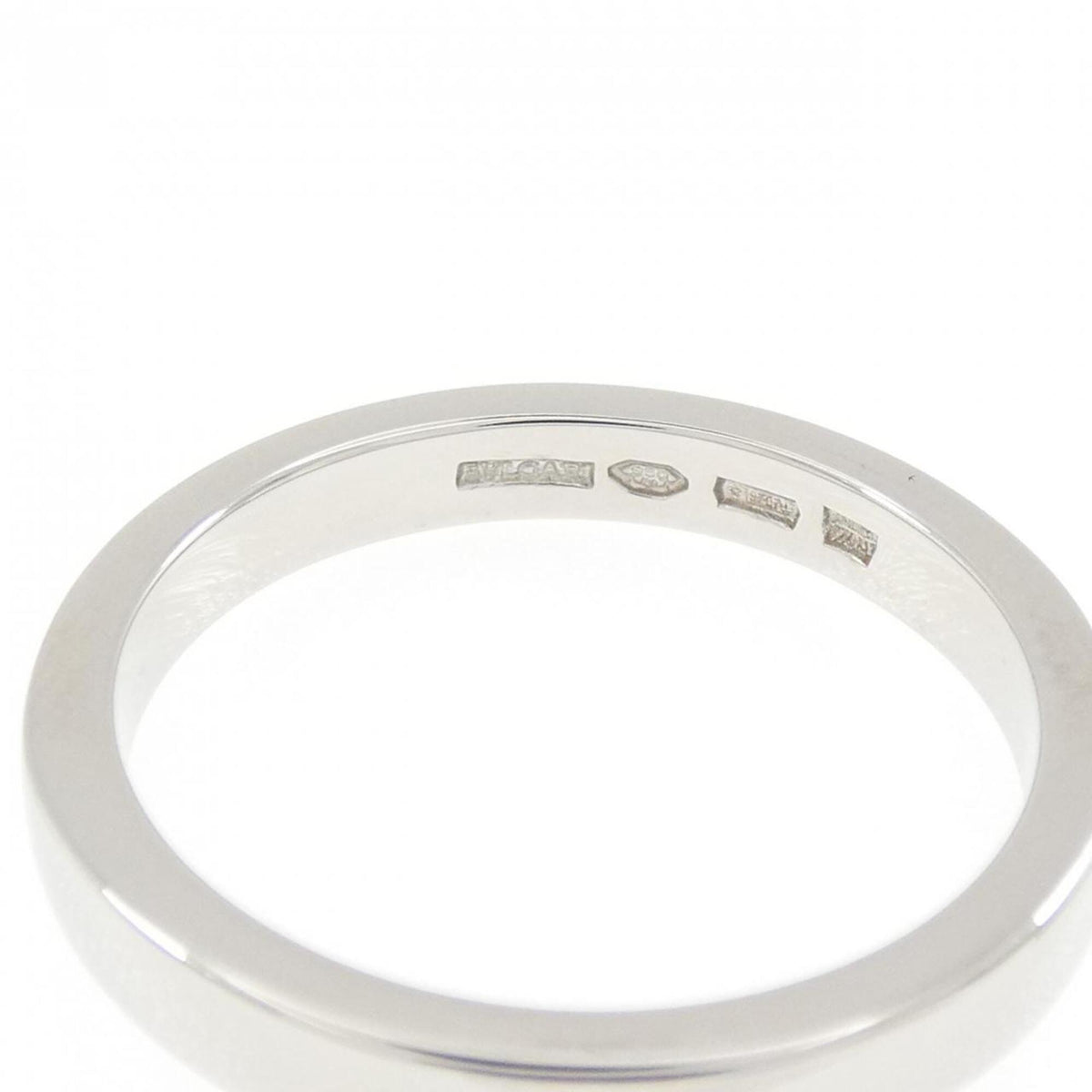 Bvlgari Platinum 950 Band Ring (Pre-Owned)
