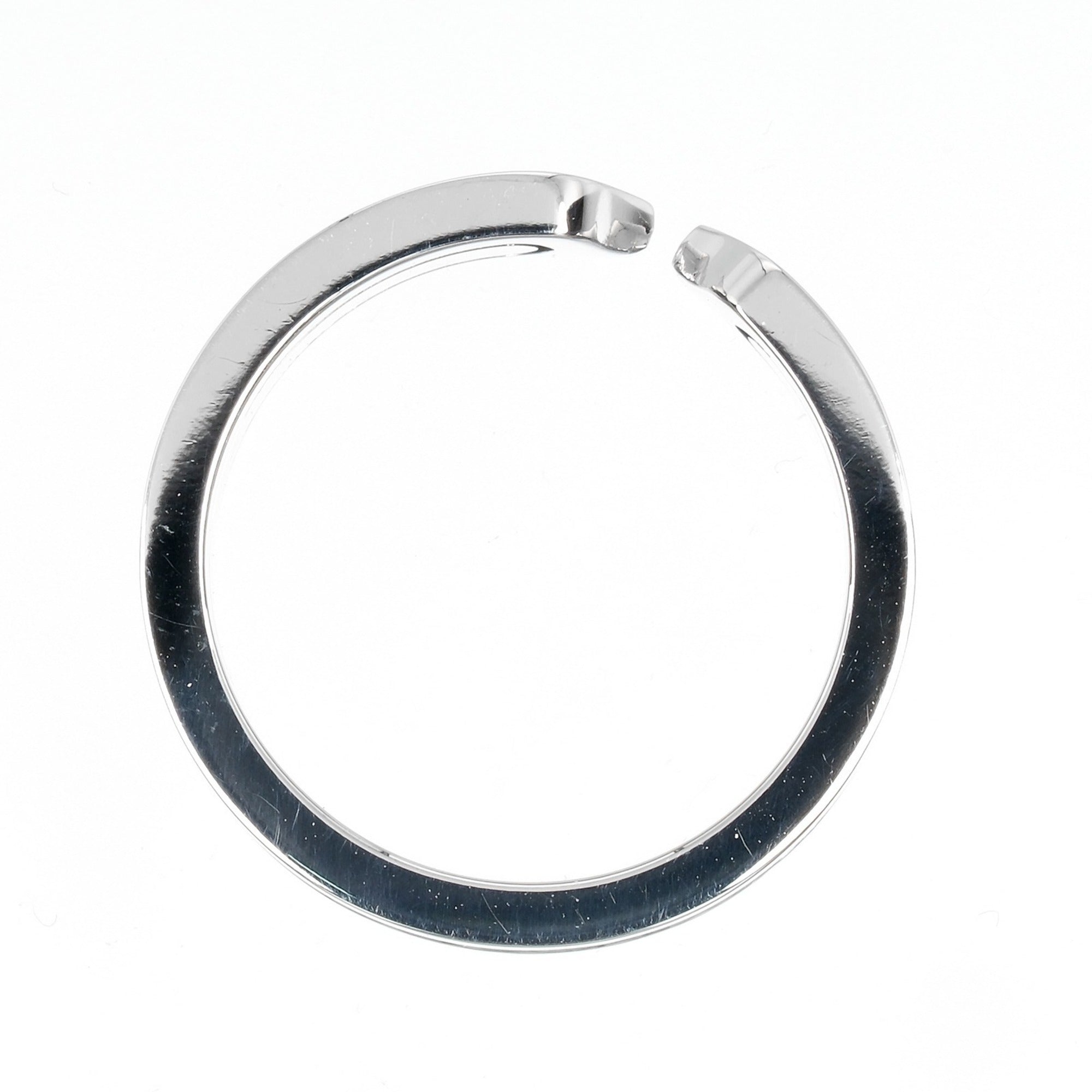 Cartier White Gold White Gold (18K) Band Ring (Pre-Owned)