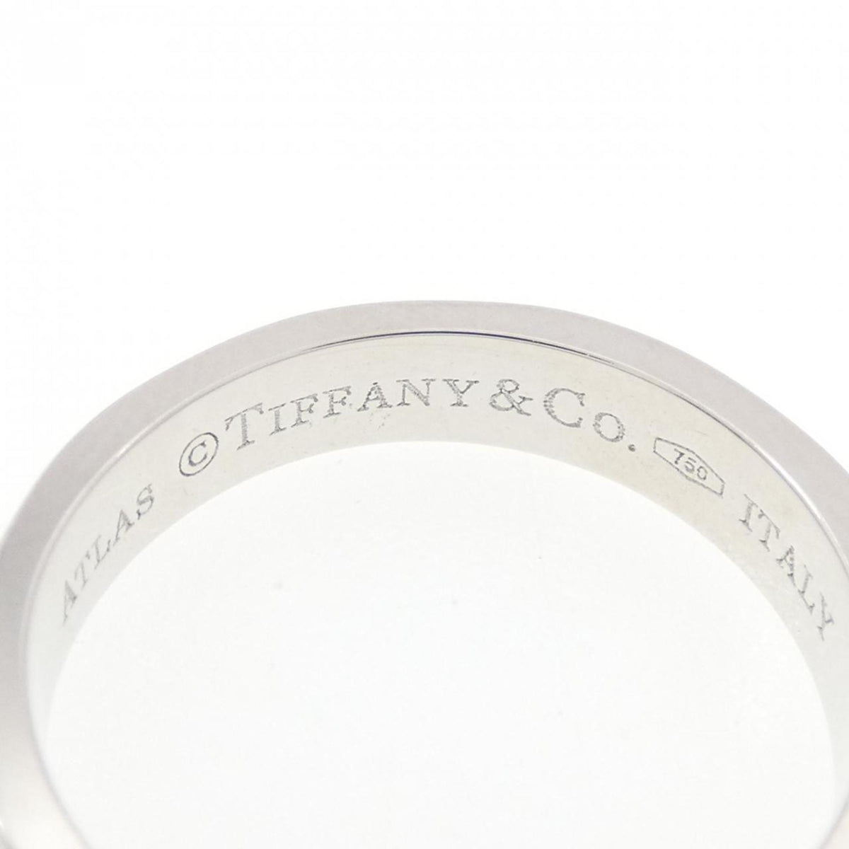 Tiffany White Gold (18K) Band Ring (Pre-Owned)