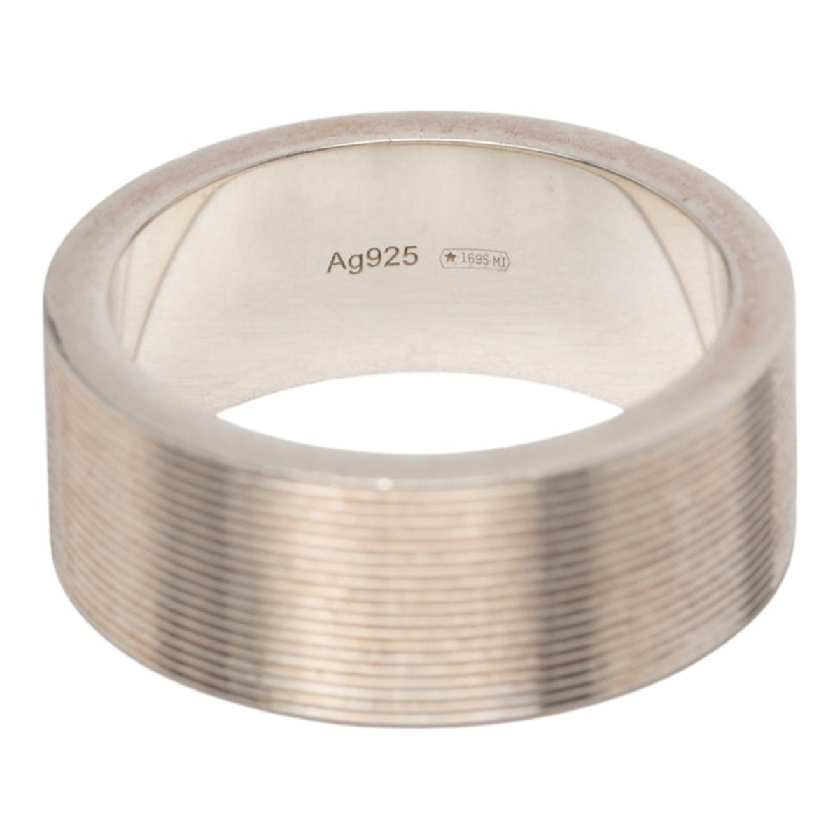 Gucci Silver 925 Band Ring (Pre-Owned)