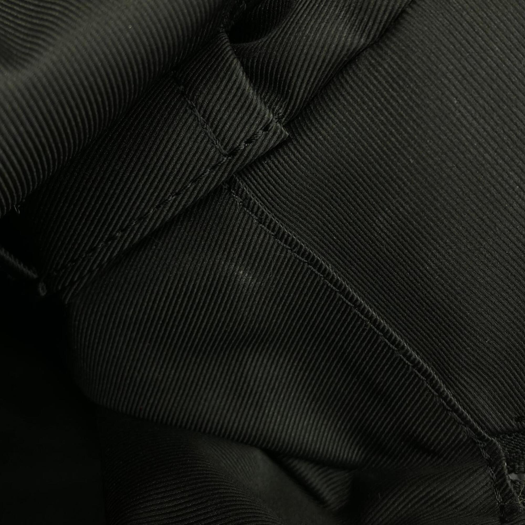 Louis Vuitton Black Coated Canvas Leather Backpack (Pre-Owned)