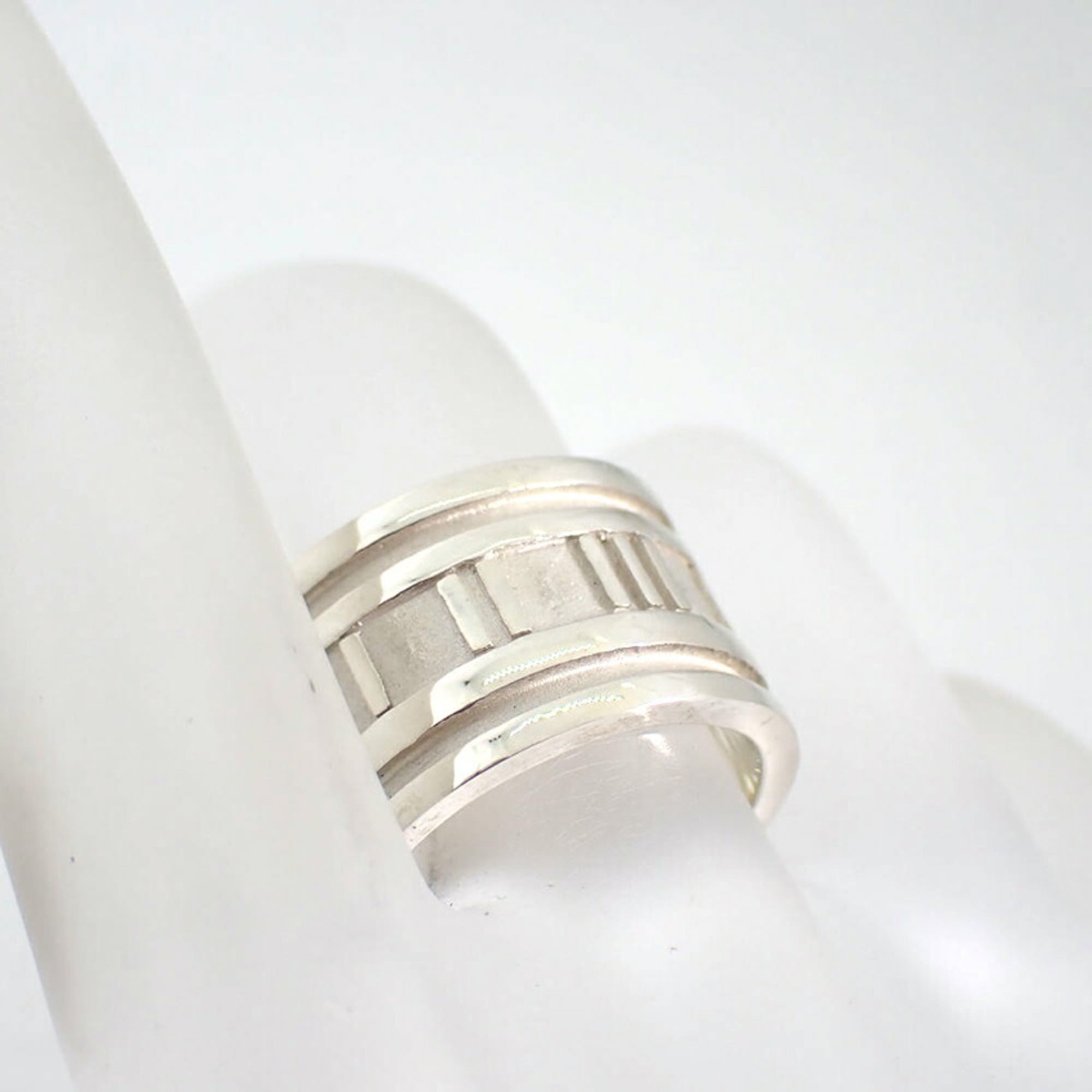 Tiffany Sterling Silver 925 Band Ring (Pre-Owned)