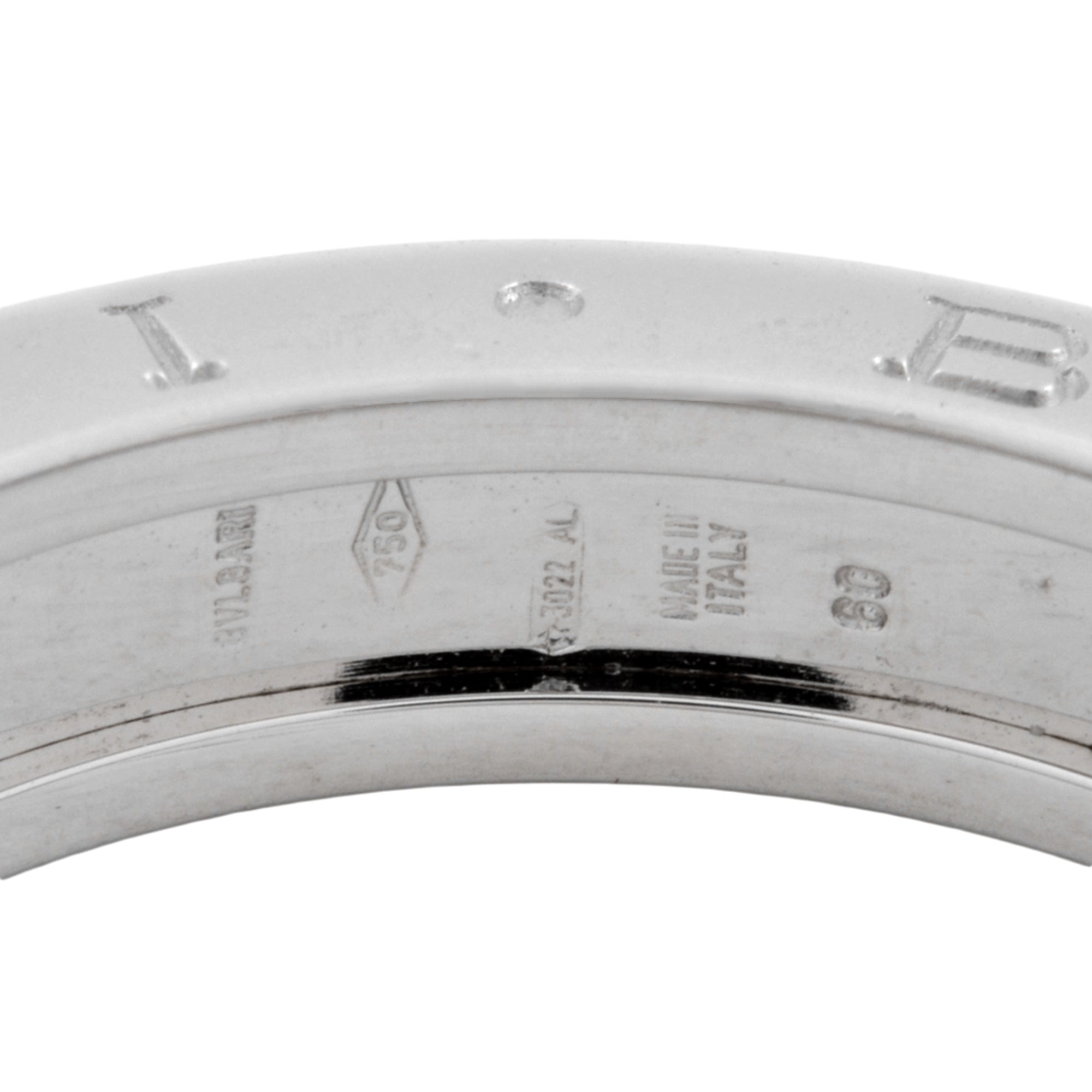 Bvlgari White Gold (18K) Band Ring (Pre-Owned)