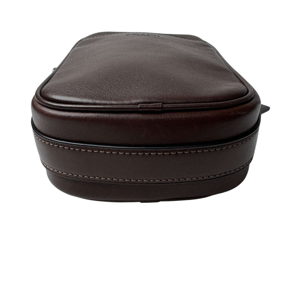 Coach Dark Brown Leather Shoulder Bag (Pre-Owned)