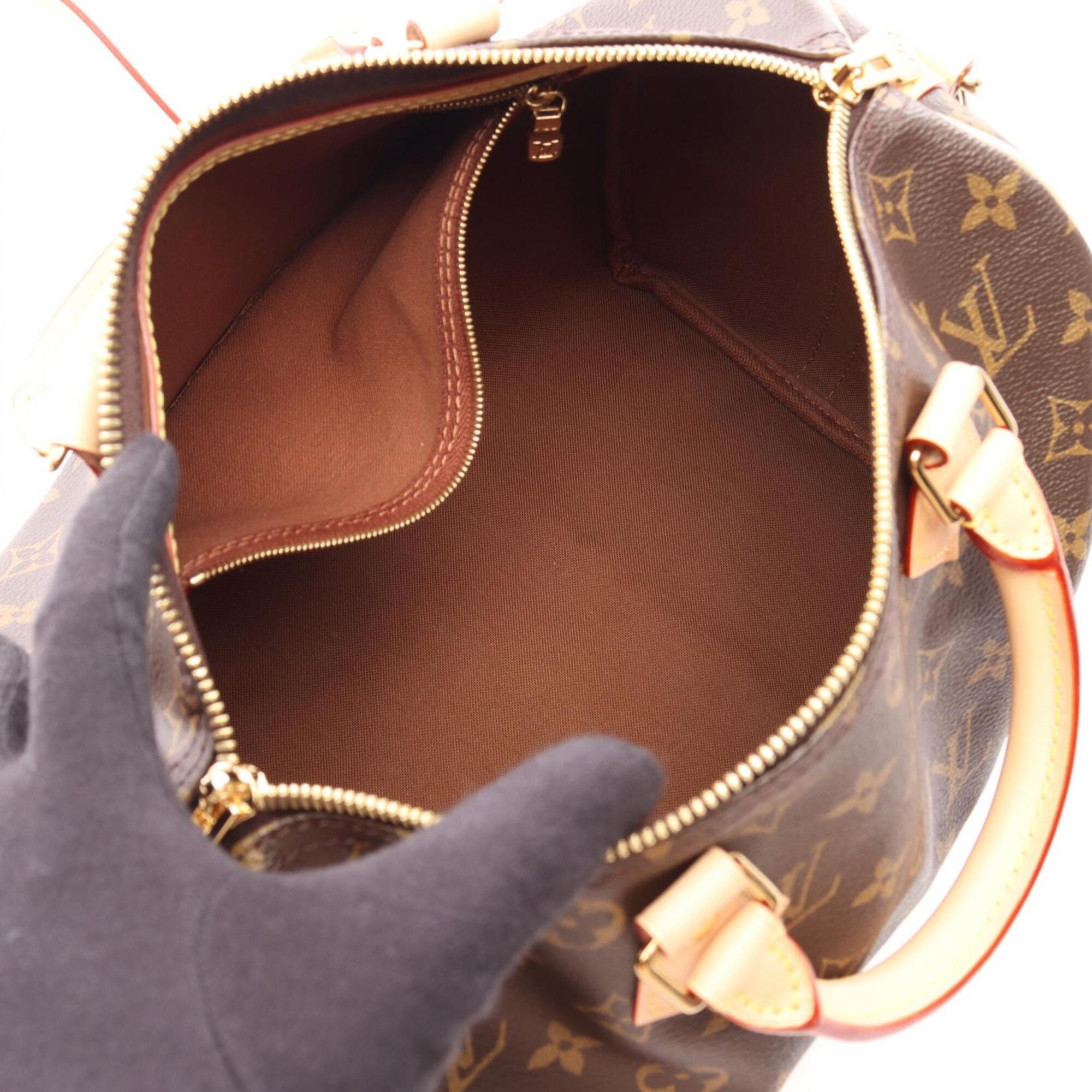Louis Vuitton Brown Monogram Pvc Leather Handbag (Pre-Owned)