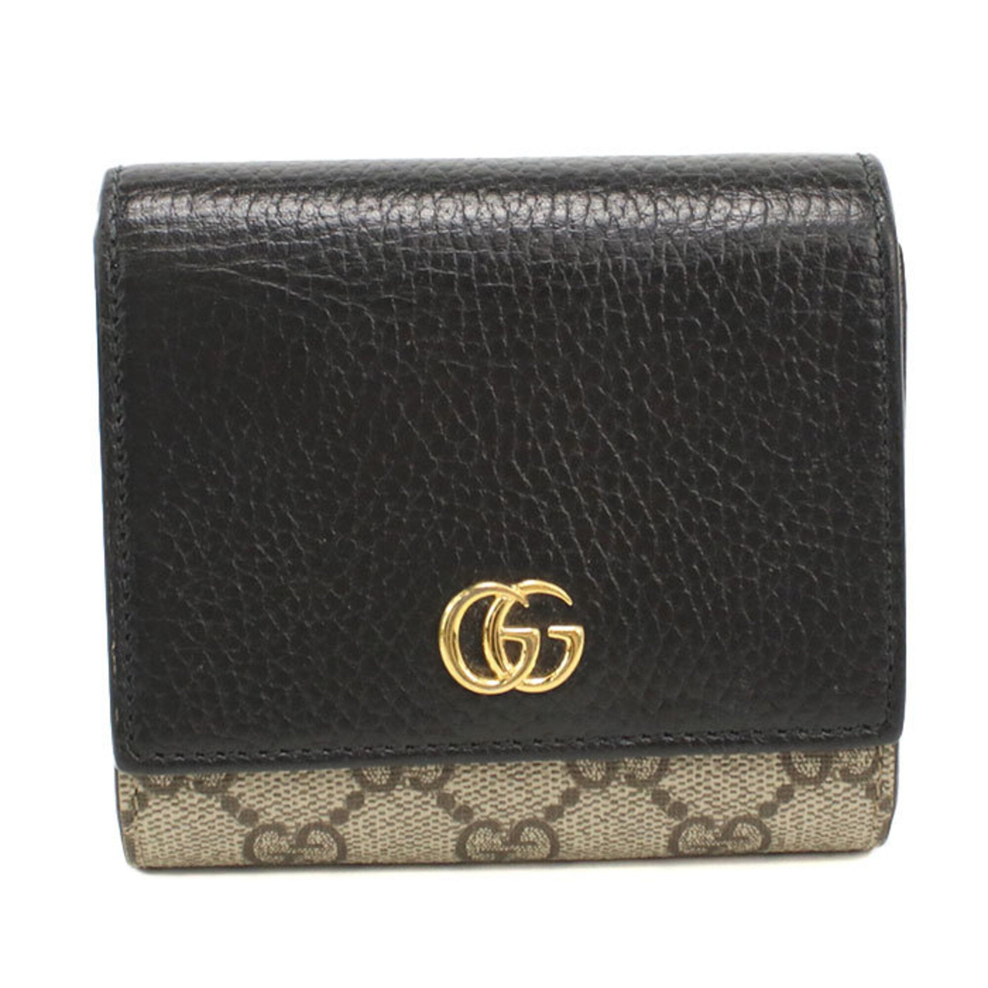 Gucci Beige Gg Supreme Wallet (Bi-Fold) (Pre-Owned)