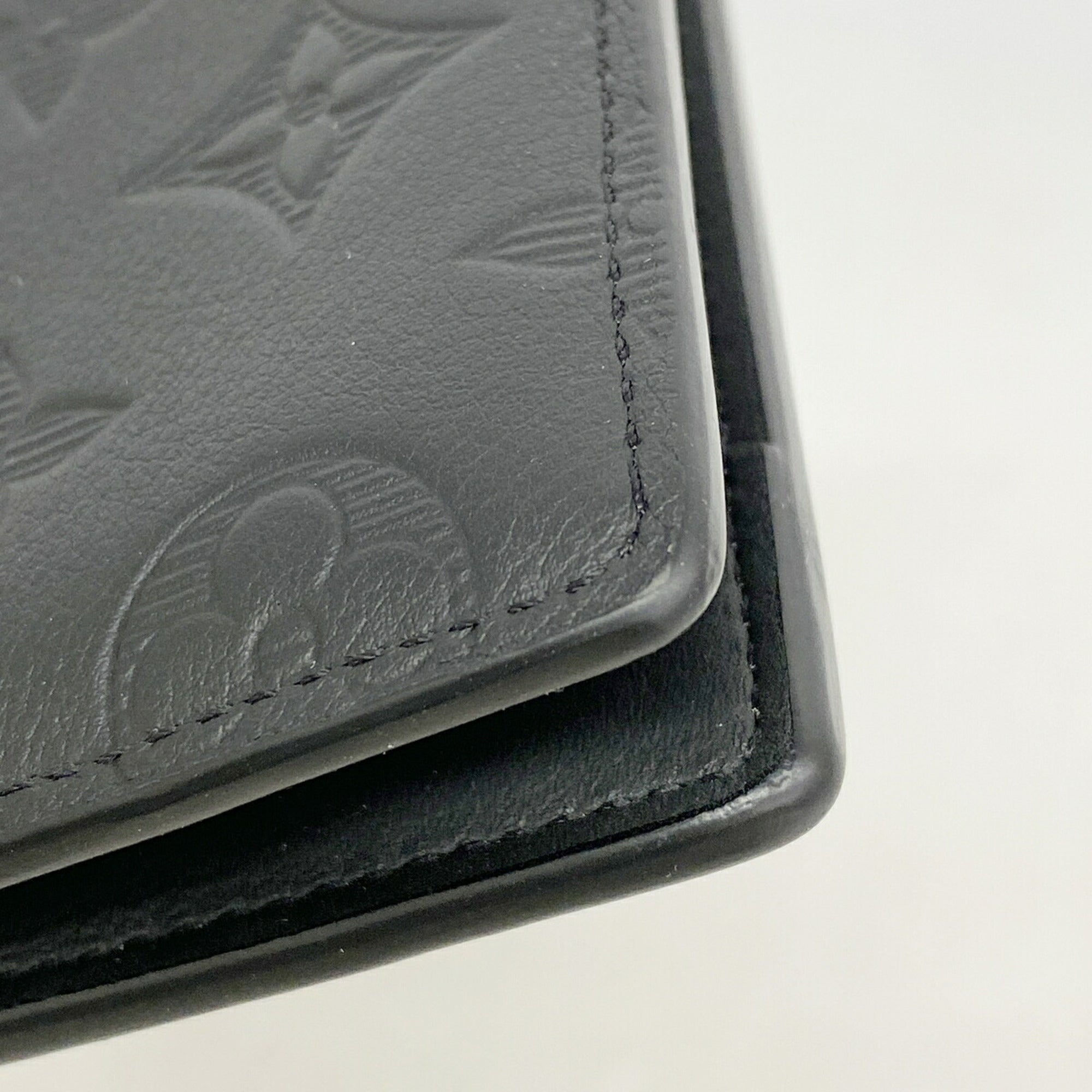 Louis Vuitton Noir Bill Wallet (Bi-Fold) (Pre-Owned)