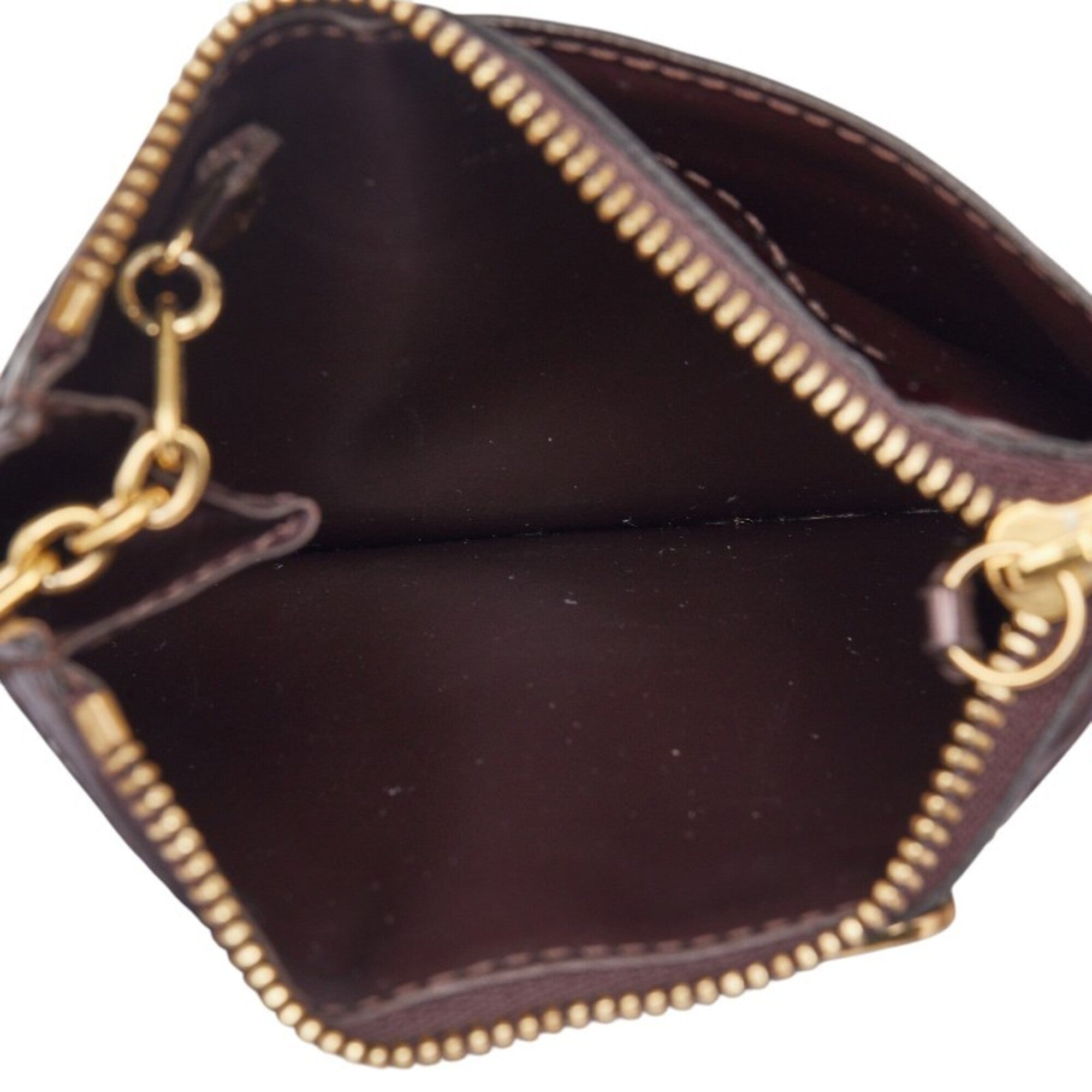 Louis Vuitton Amarante Purple Patent Leather Coin Purse/Coin Case (Pre-Owned)