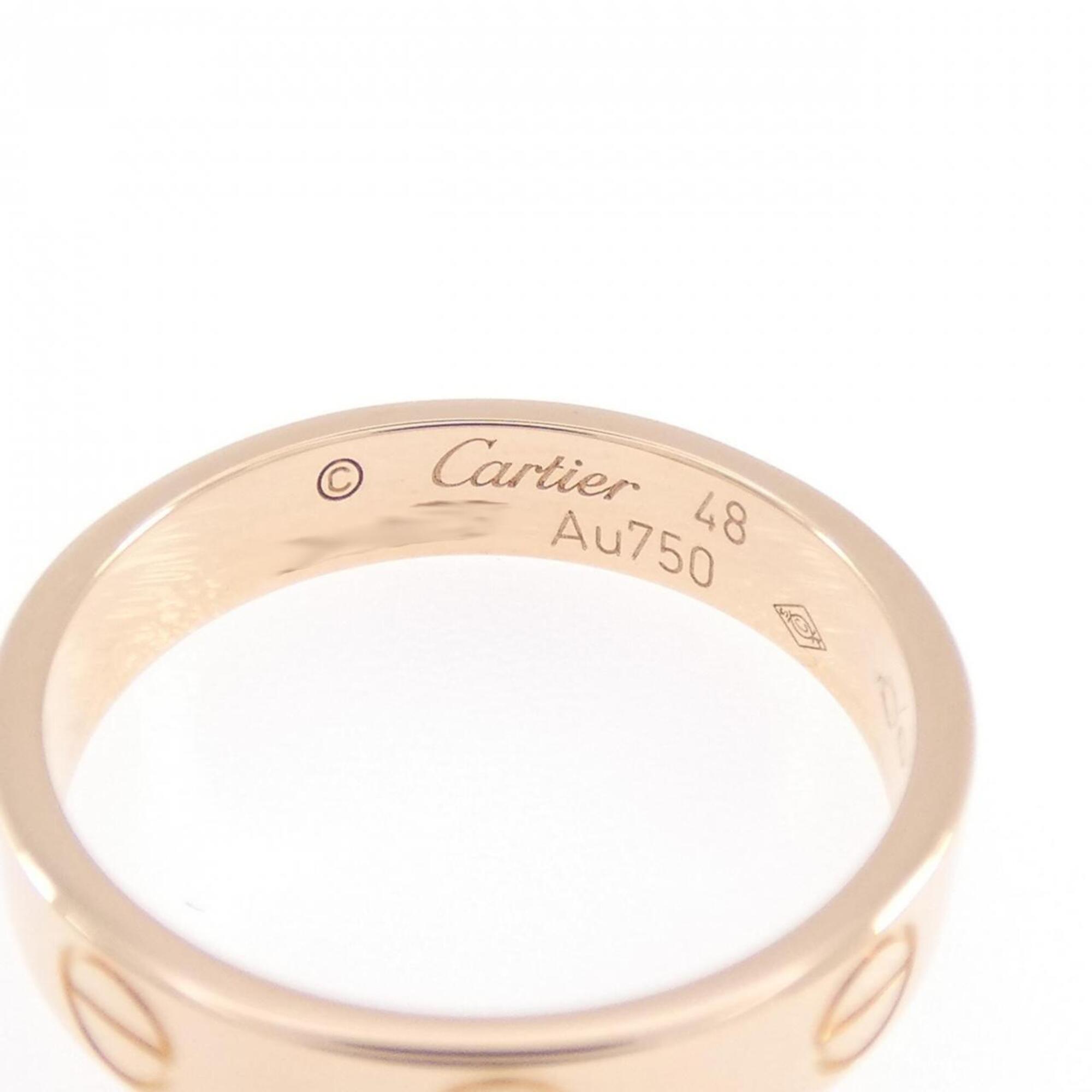 Cartier Pink Gold Pink Gold (18K) Band Ring (Pre-Owned)