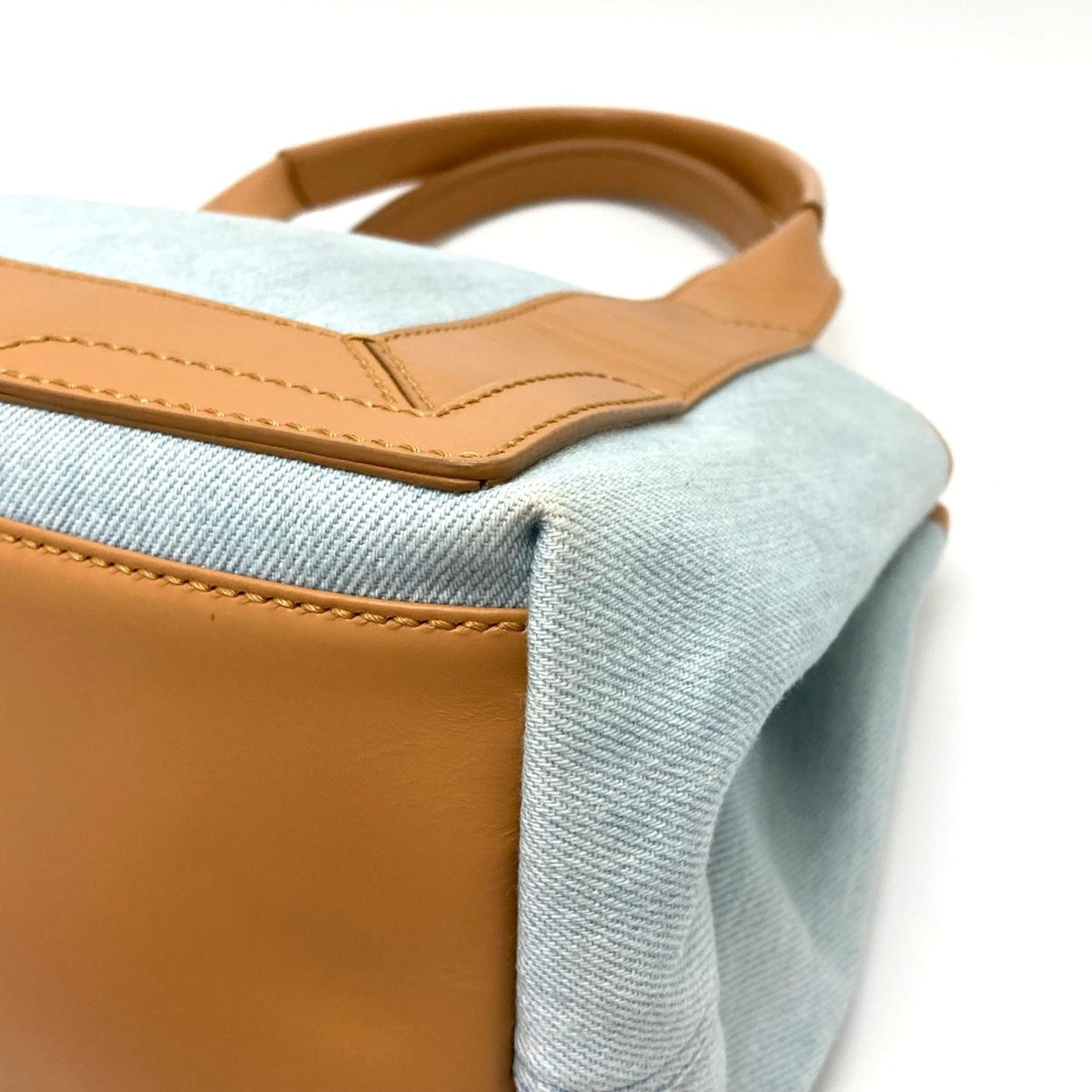 Balenciaga Blue Leather Tote Bag (Pre-Owned)