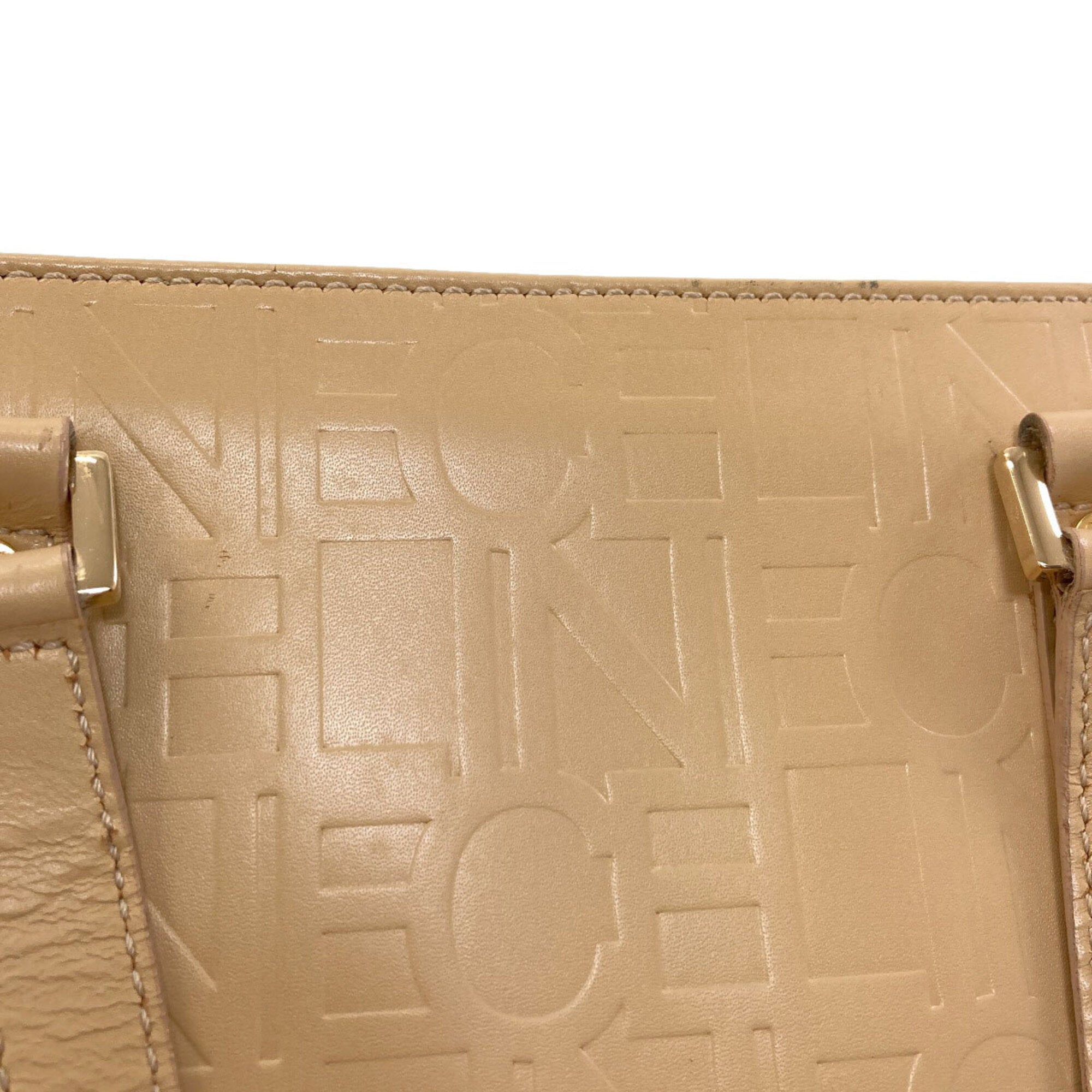 Celine Beige Leather Handbag (Pre-Owned)