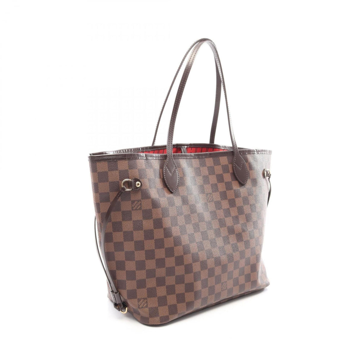 Louis Vuitton Brown Ebene Coated Canvas Pvc Damier Canvas Leather Handbag Tote Bag (Pre-Owned)