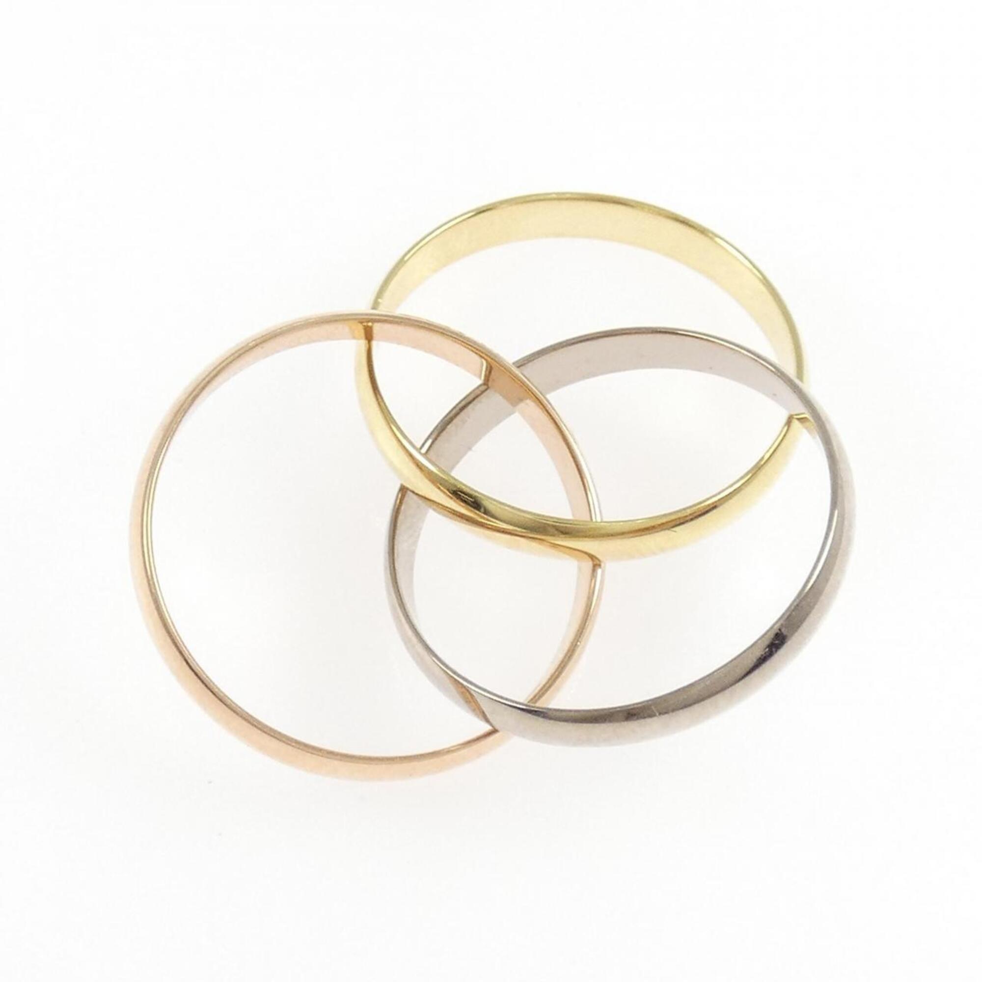 Cartier Yellow Gold (18K) Pink Gold (18K) White Gold (18K) Band Ring (Pre-Owned)