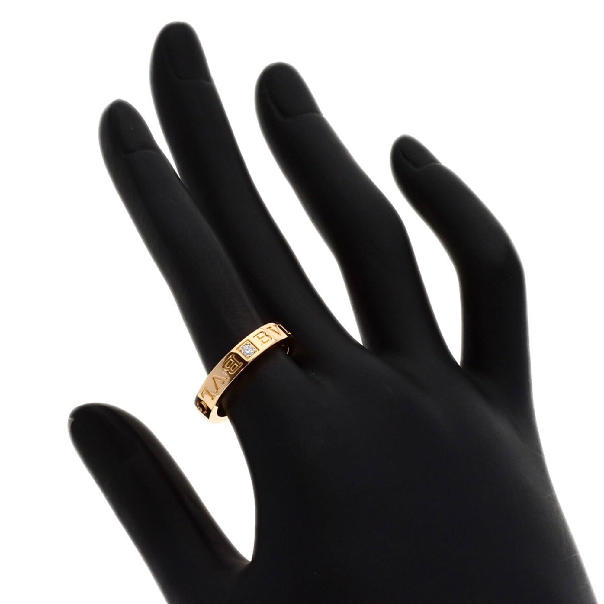 Bvlgari Pink Gold Pink Gold (18K) Band Ring (Pre-Owned)