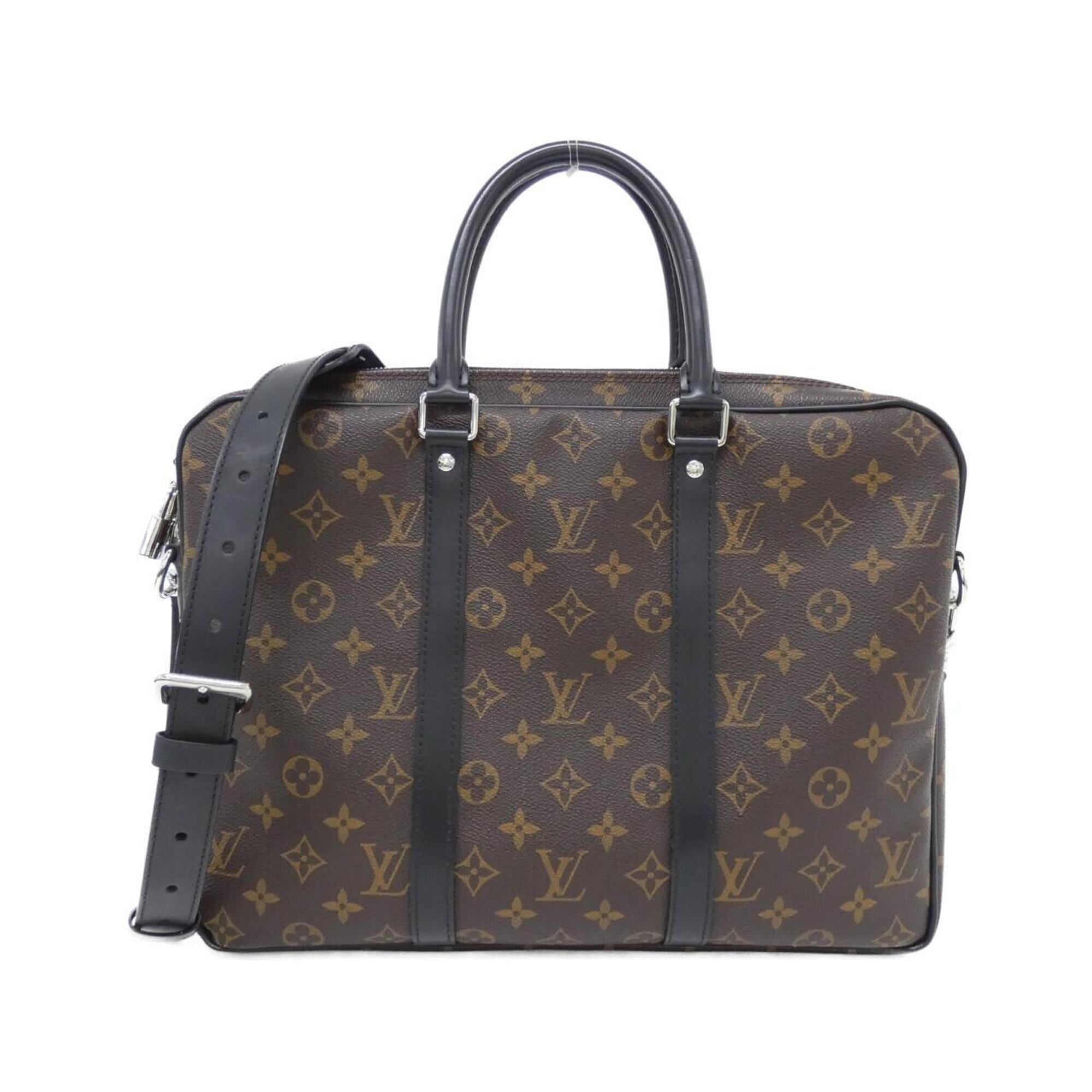 Louis Vuitton Brown Coated Canvas Handbag (Pre-Owned)
