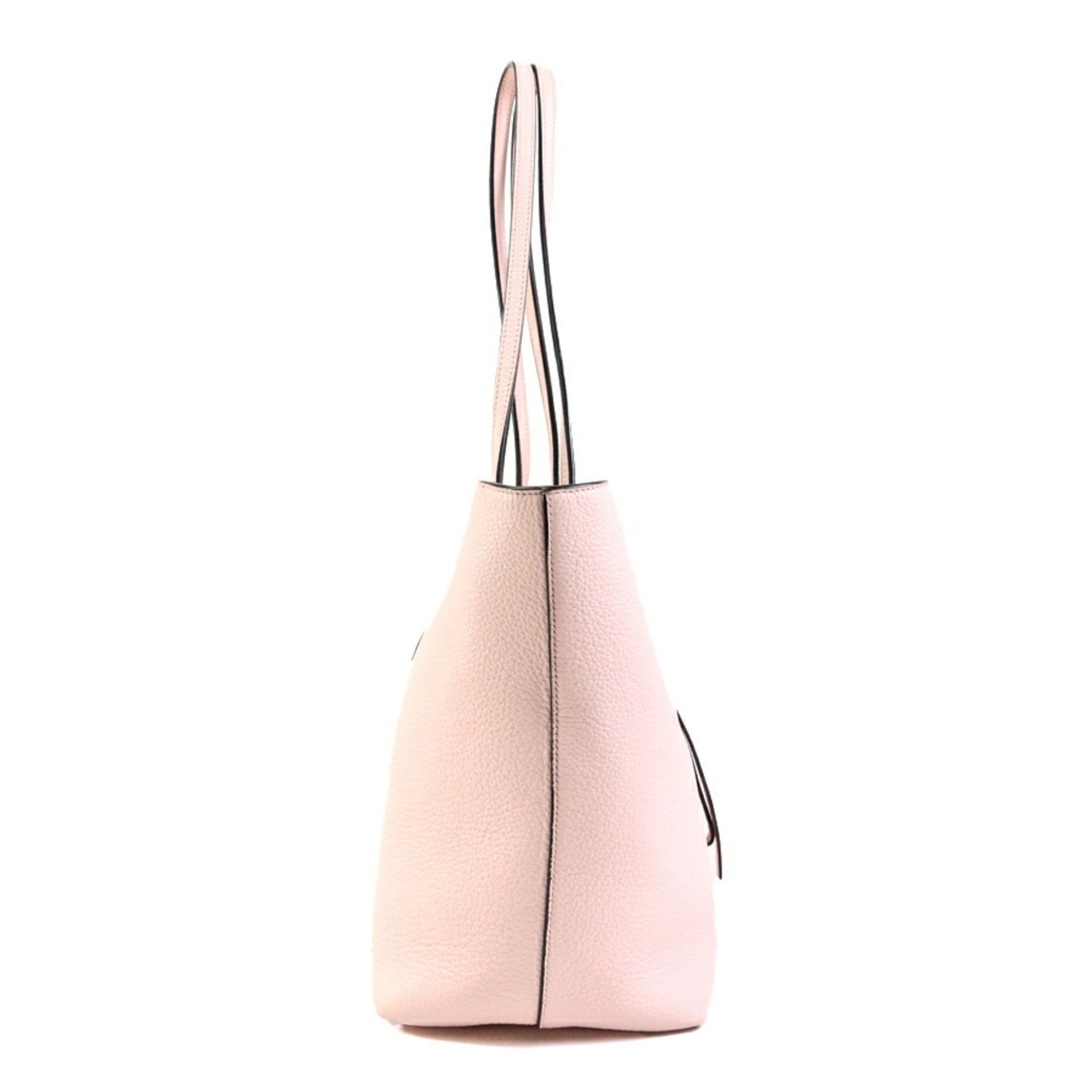 Salvatore Ferragamo Pink Leather Shoulder Bag (Pre-Owned)