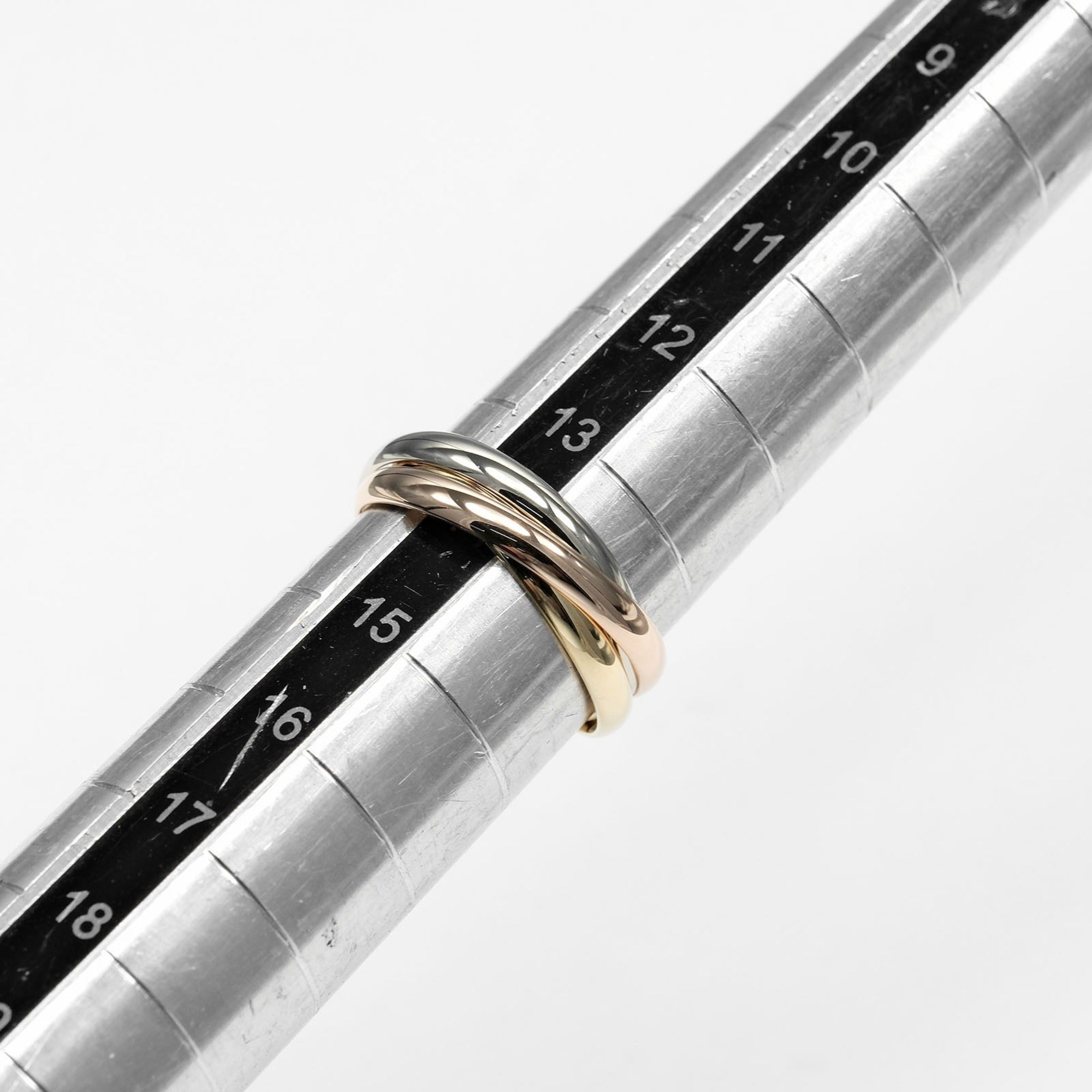 Cartier Trinity Yellow Gold (18K) Pink Gold (18K) White Gold (18K) Band Ring (Pre-Owned)