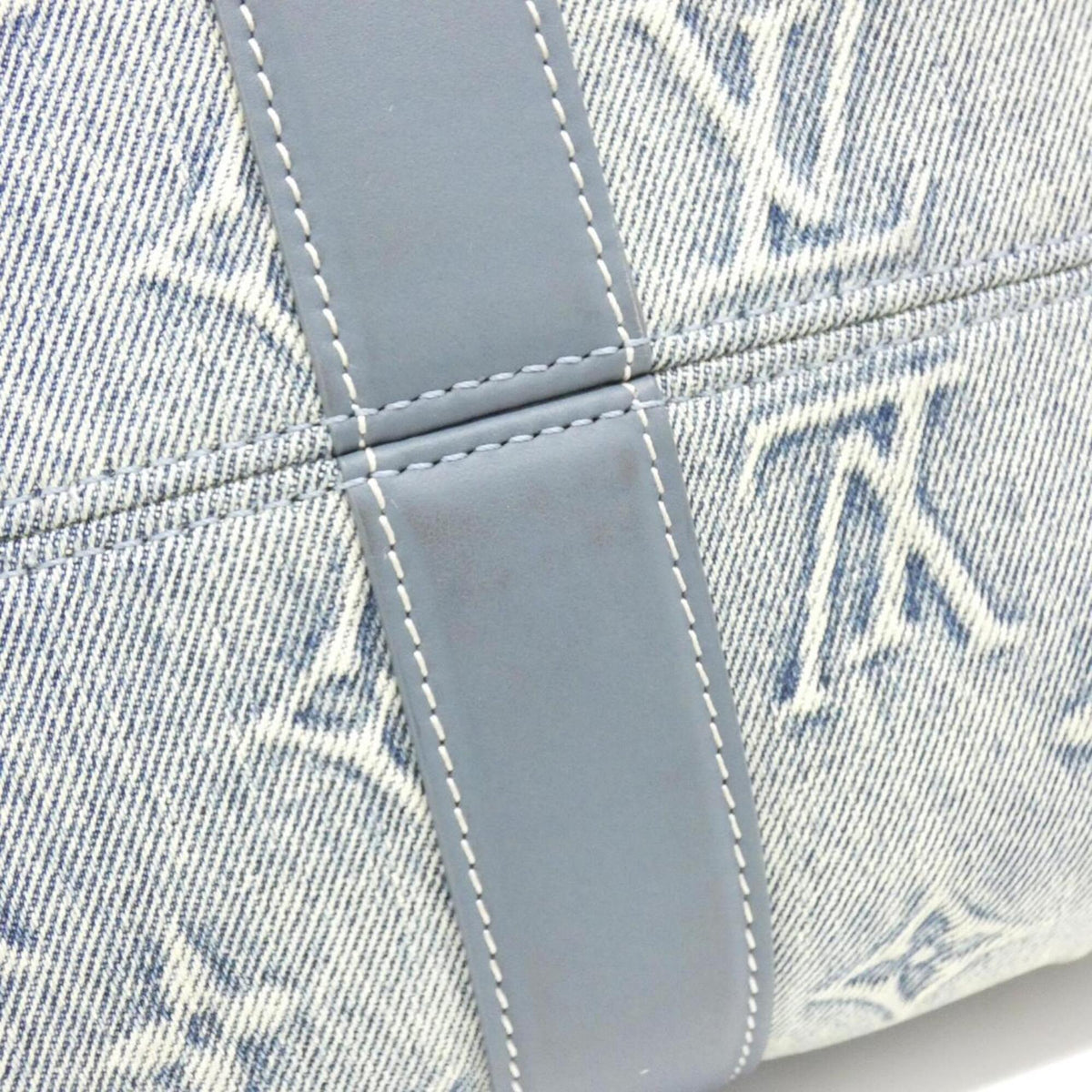 Louis Vuitton Blue Denim Handbag (Pre-Owned)