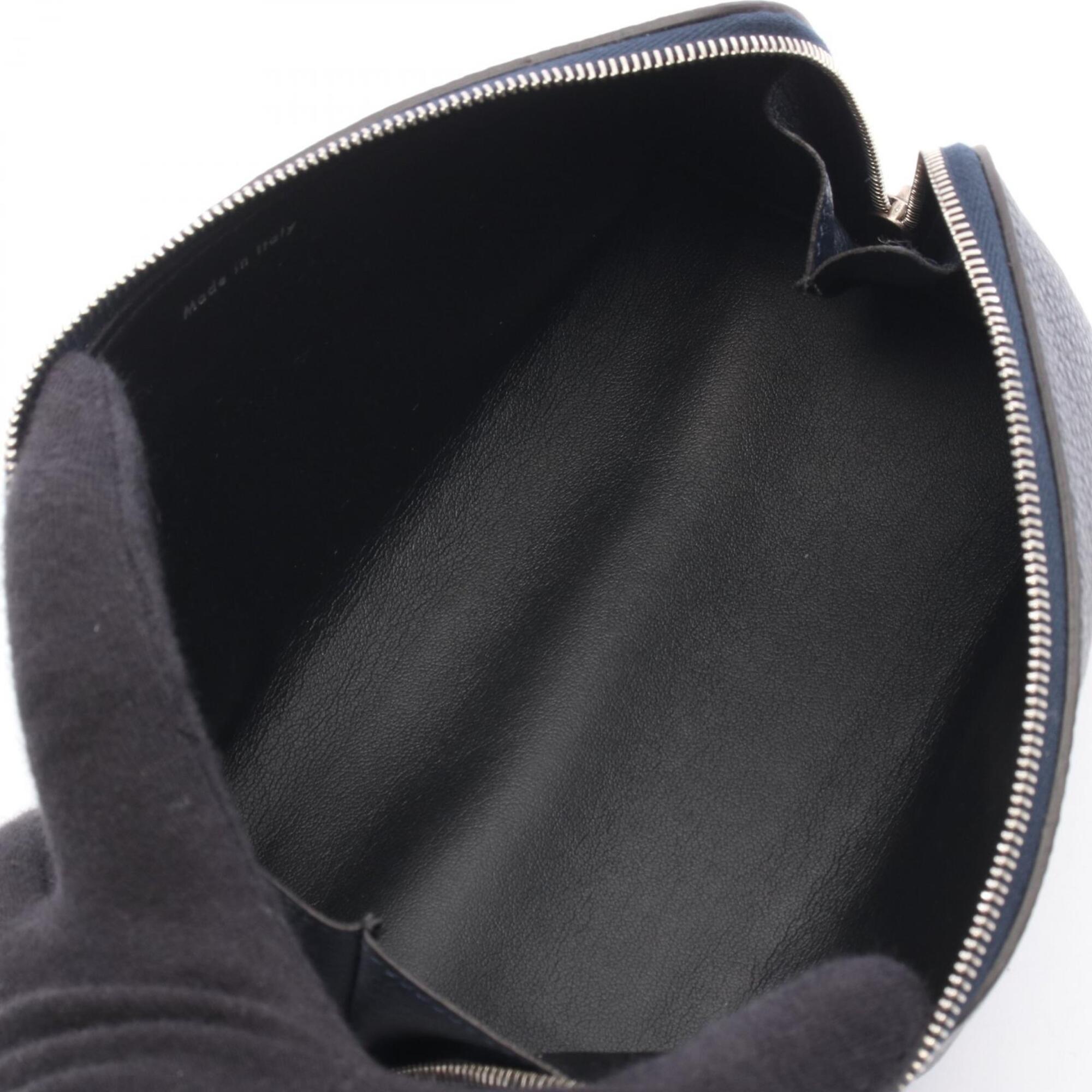 Celine Navy Leather Handbag Pouch (Pre-Owned)