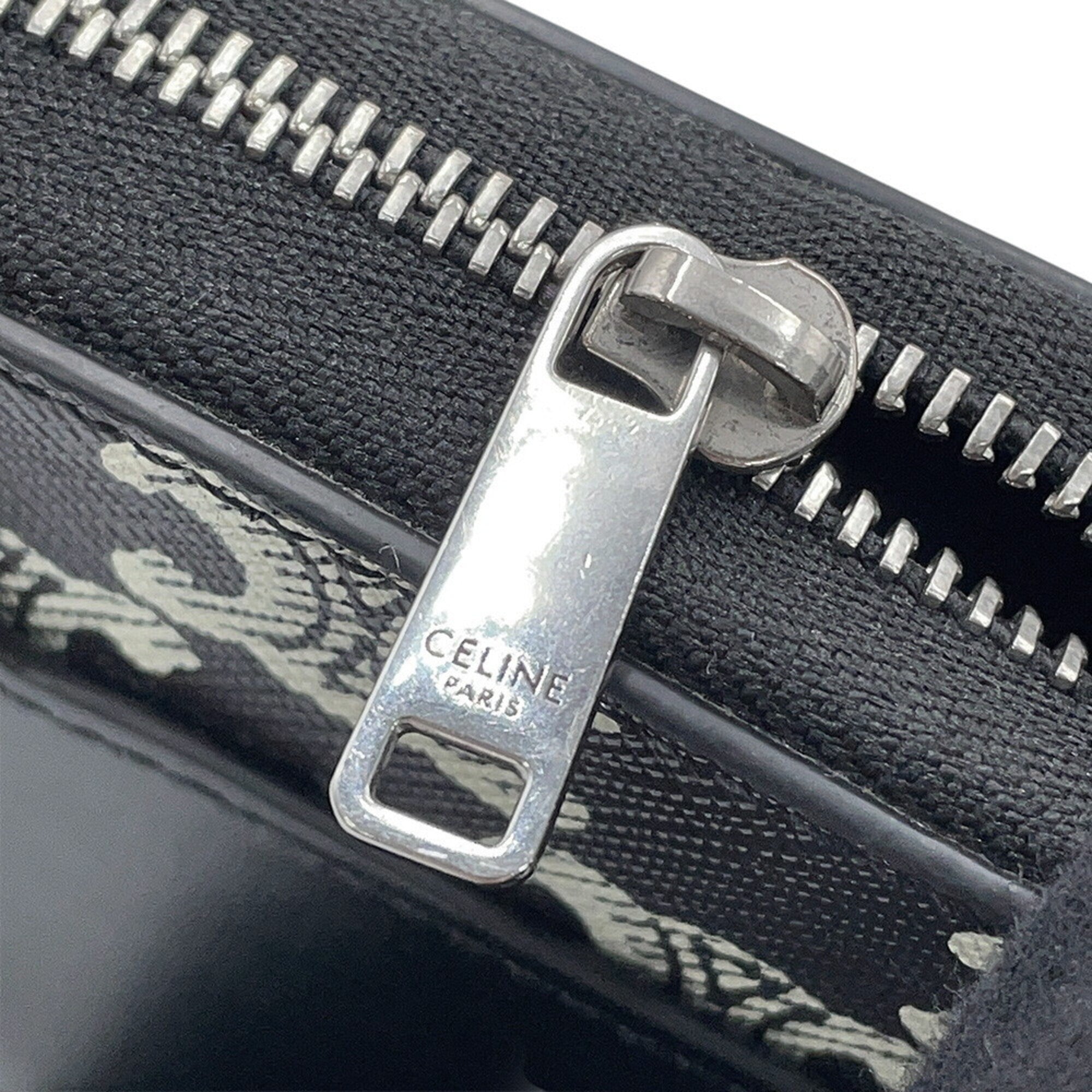 Celine Black Pvc Leather Shoulder Bag (Pre-Owned)