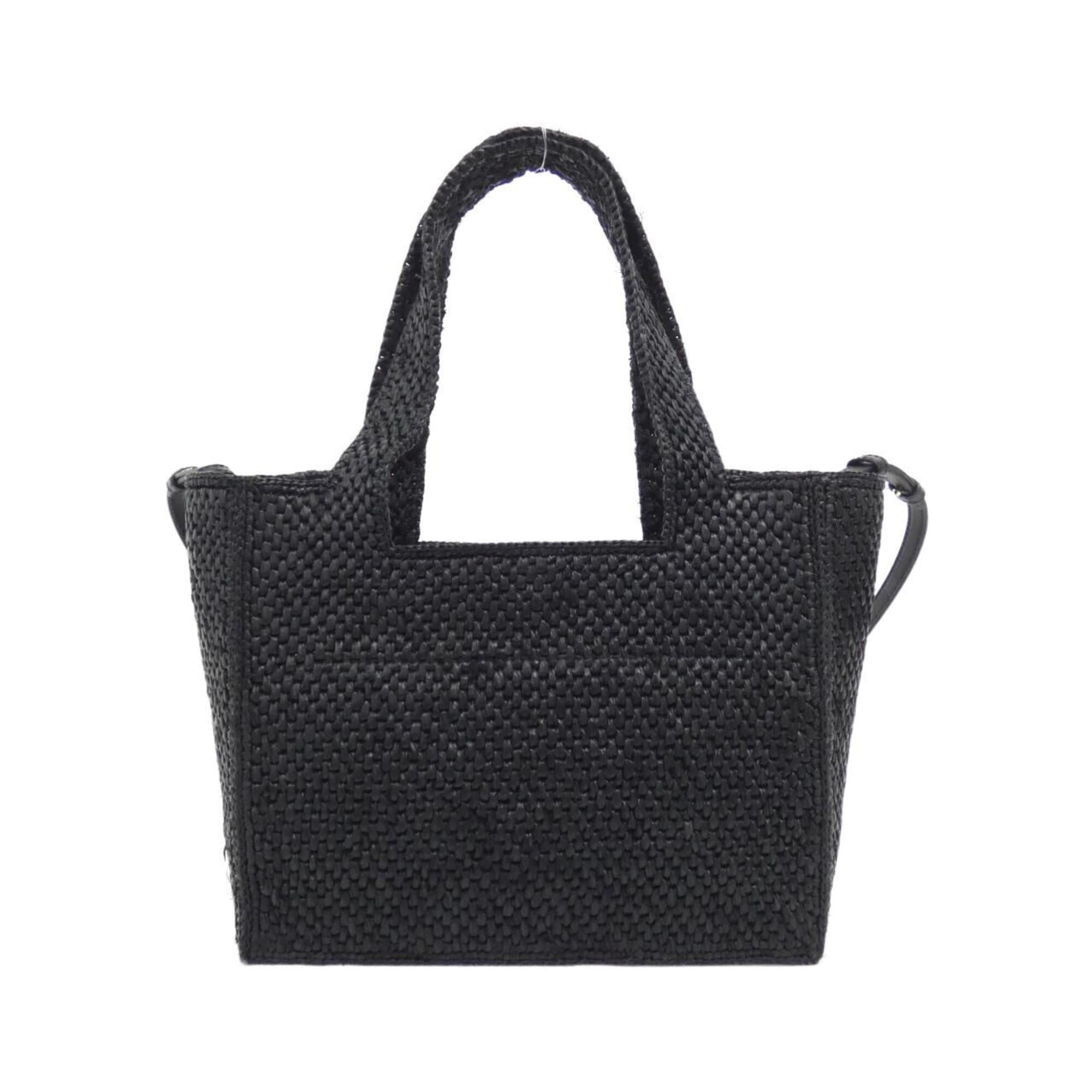 Loewe Black Raffia Handbag (Pre-Owned)