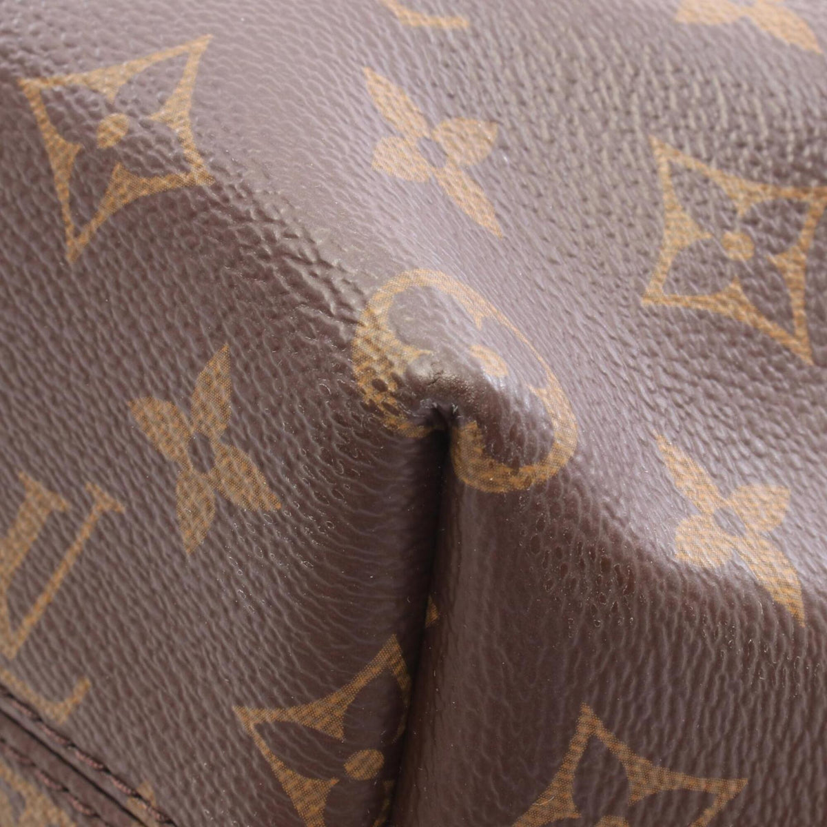 Louis Vuitton Brown Pvc Leather Handbag (Pre-Owned)