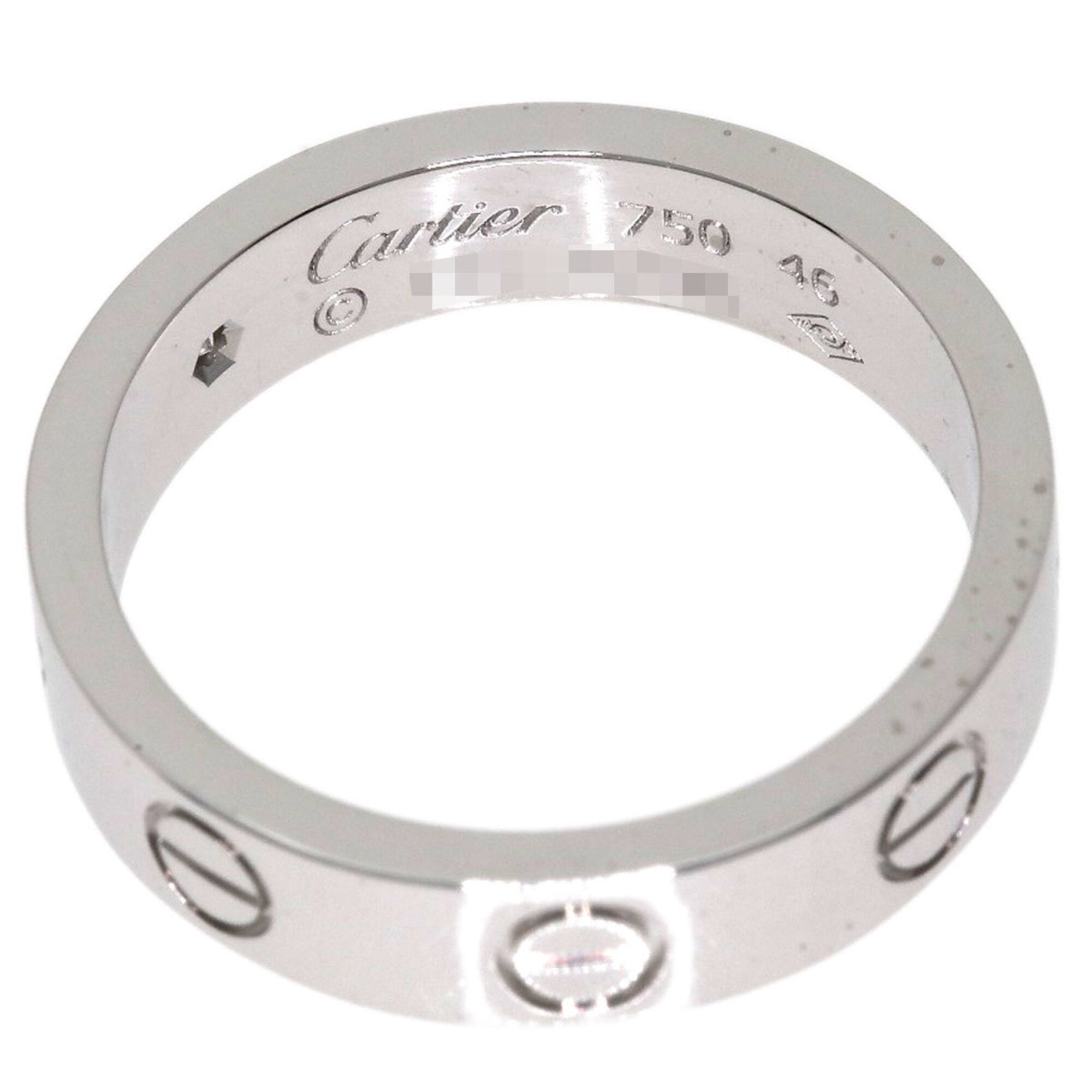 Cartier White Gold (18K) Band Ring (Pre-Owned)