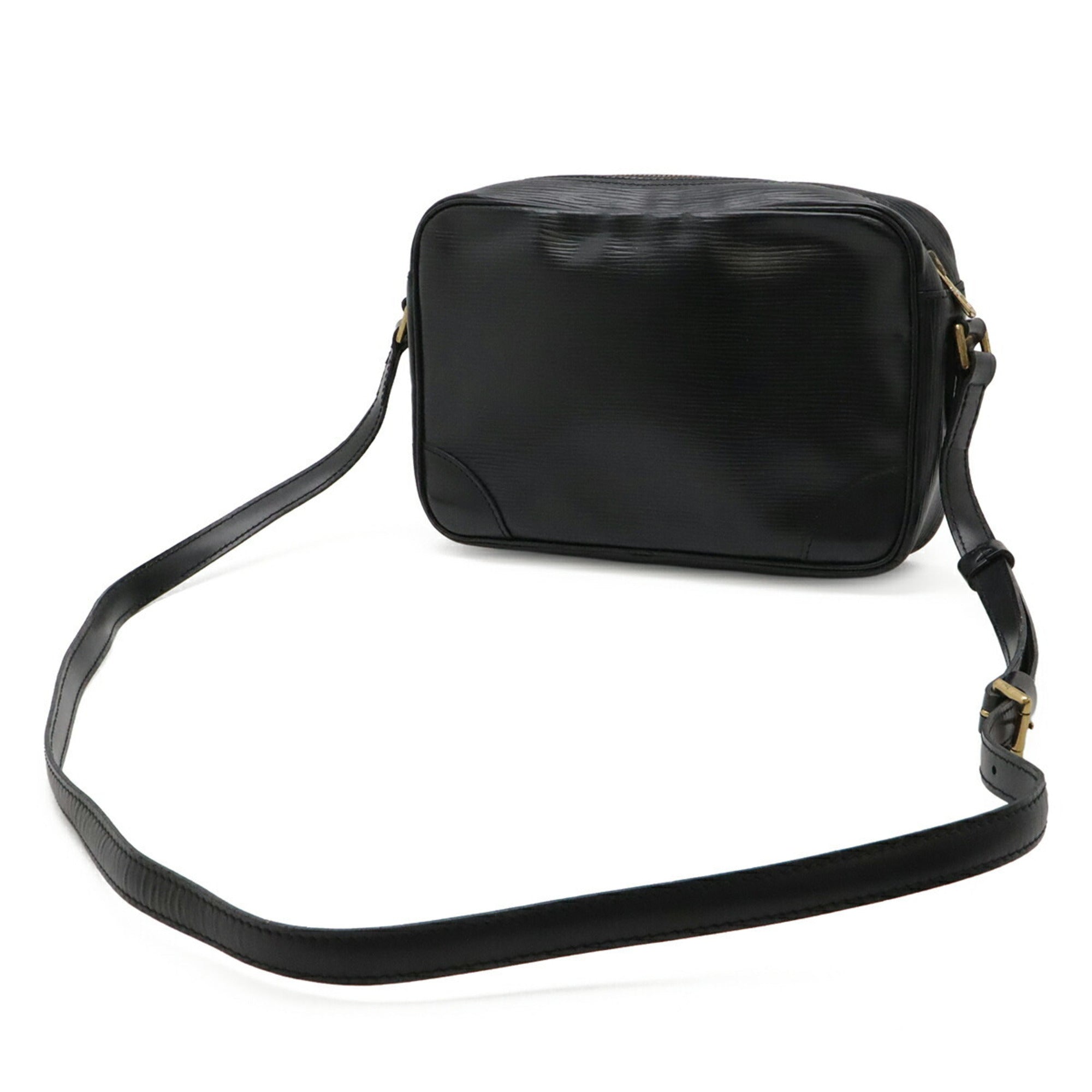 Louis Vuitton Black Noir Epi Leather Shoulder Bag (Pre-Owned)